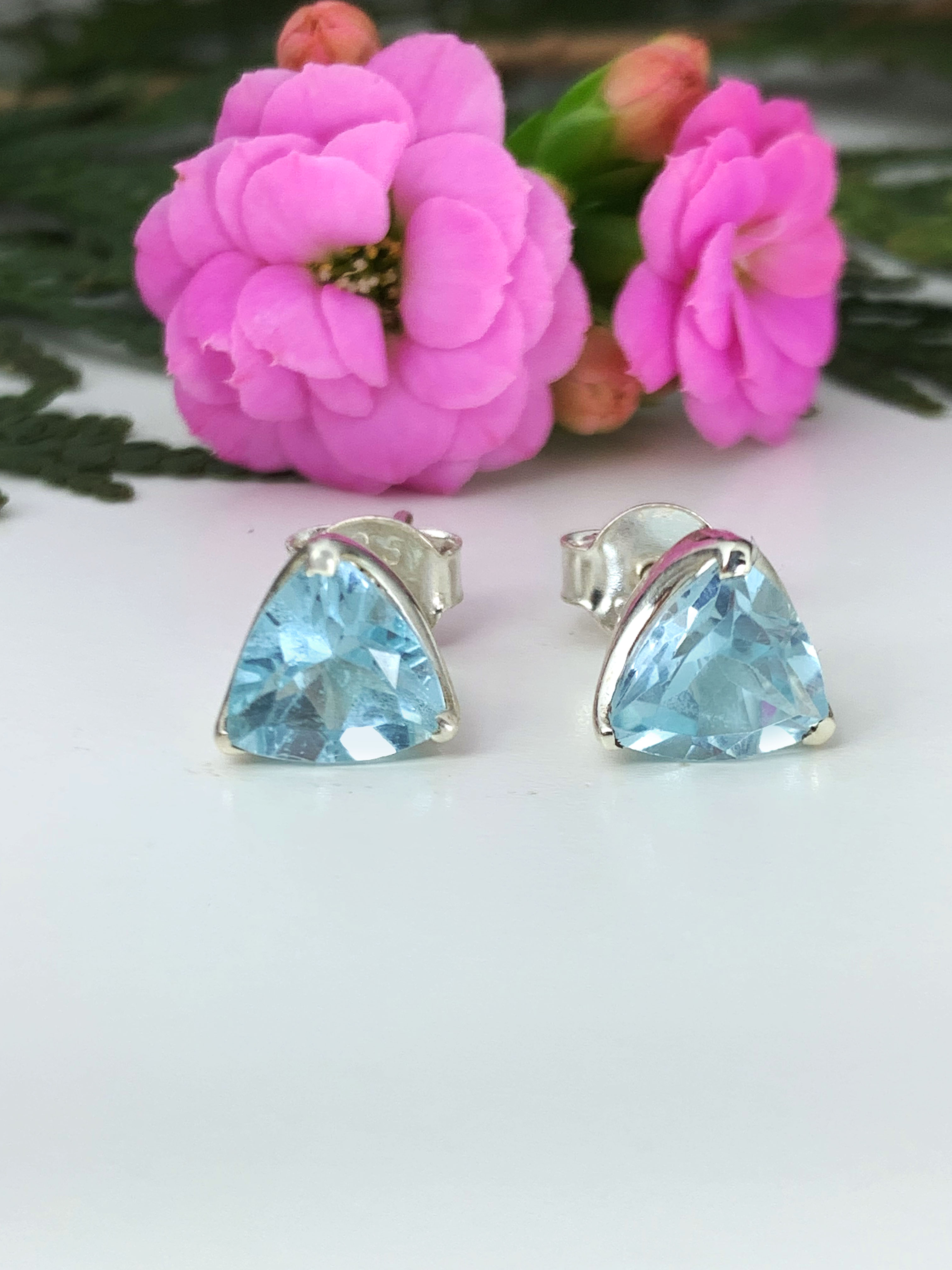 blautopas-ohrstecker-blue-topaz-studs-ohr00911 Blautopas Ohrstecker - Sky Blue