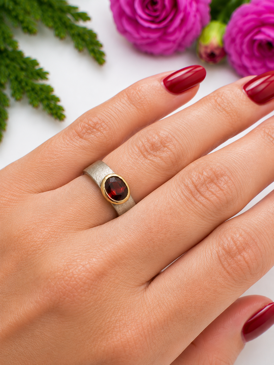 Garnet Ring