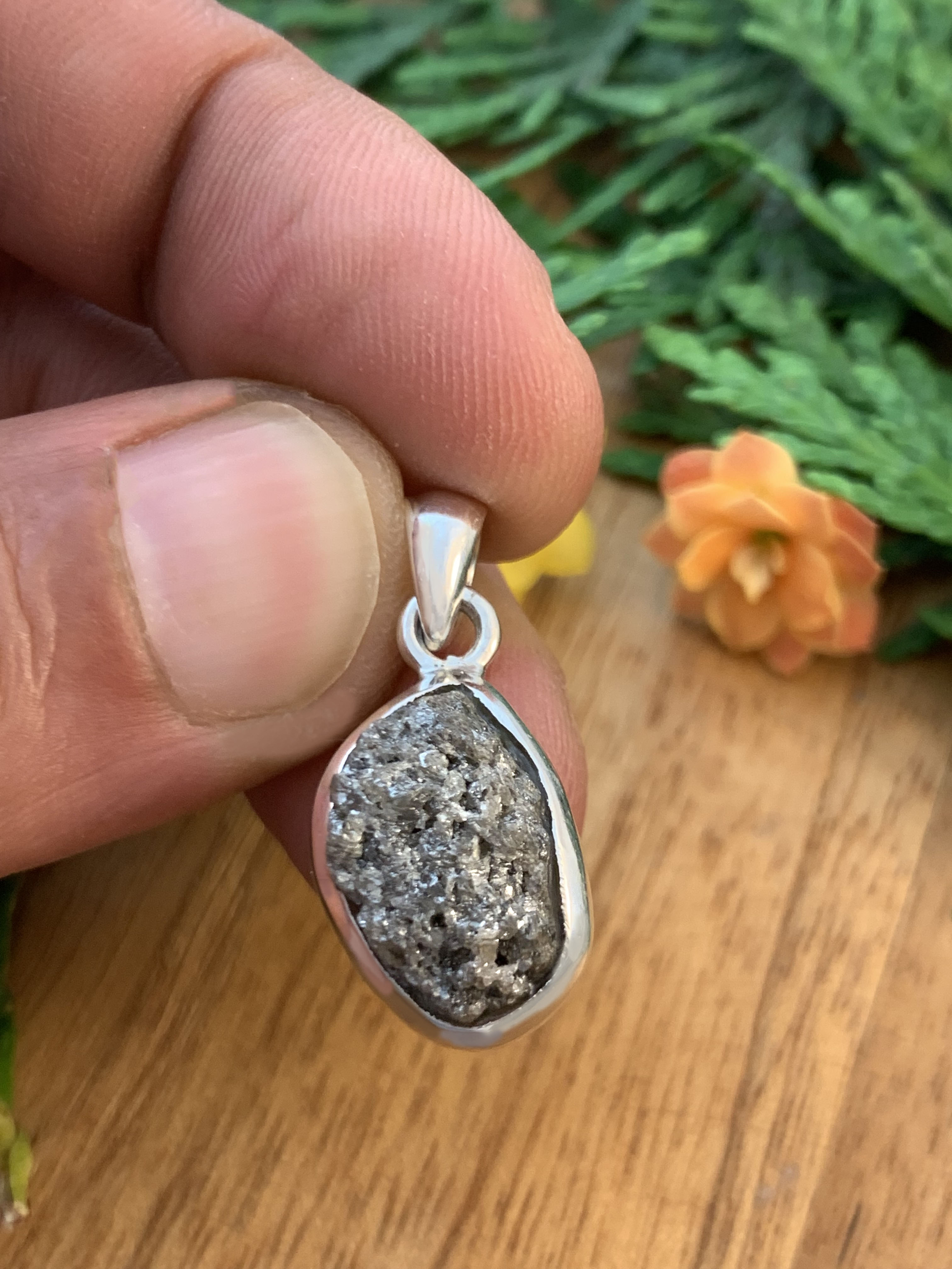 Rohdiamant Anhänger