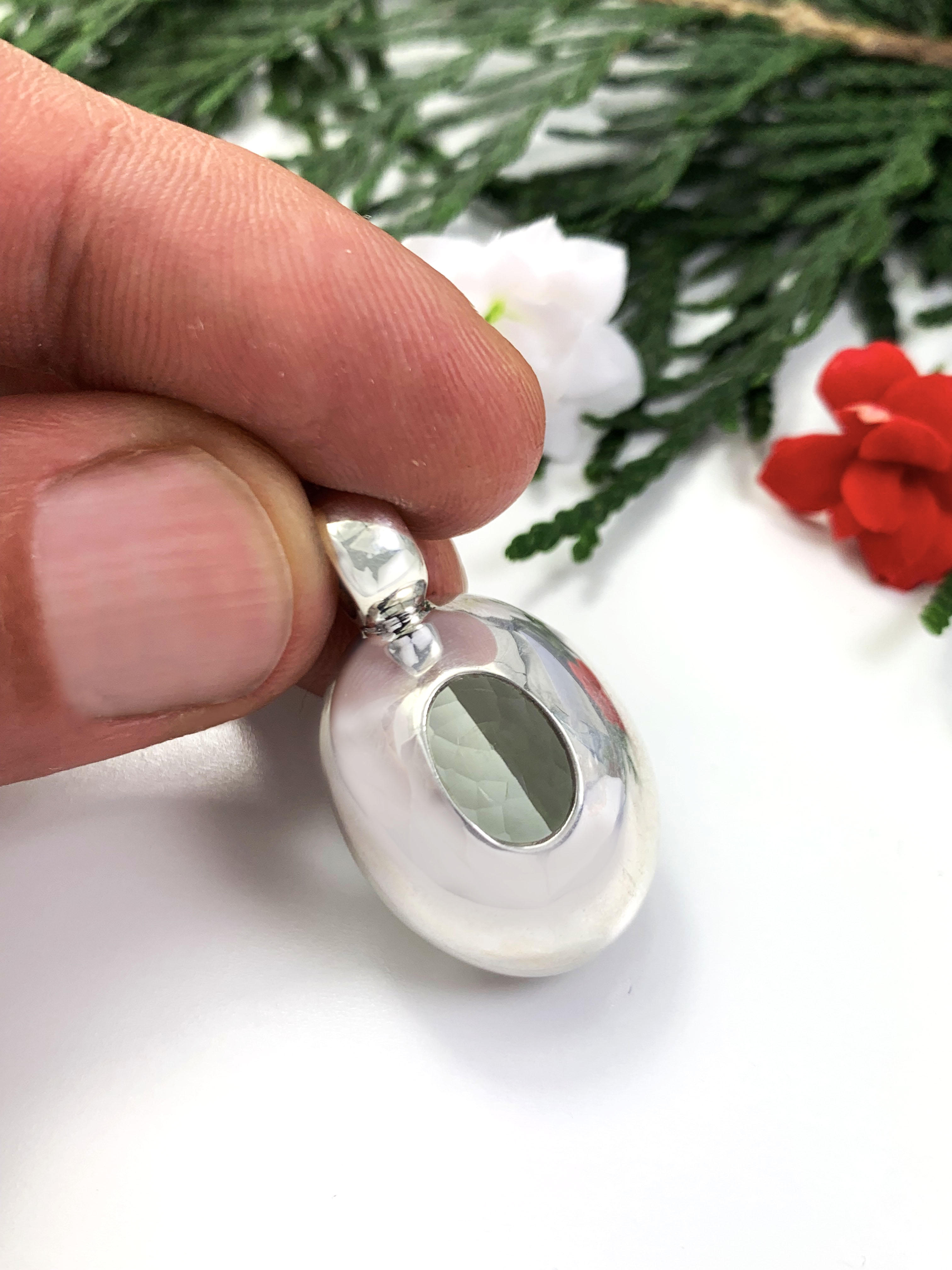 Prasiolith Anhänger