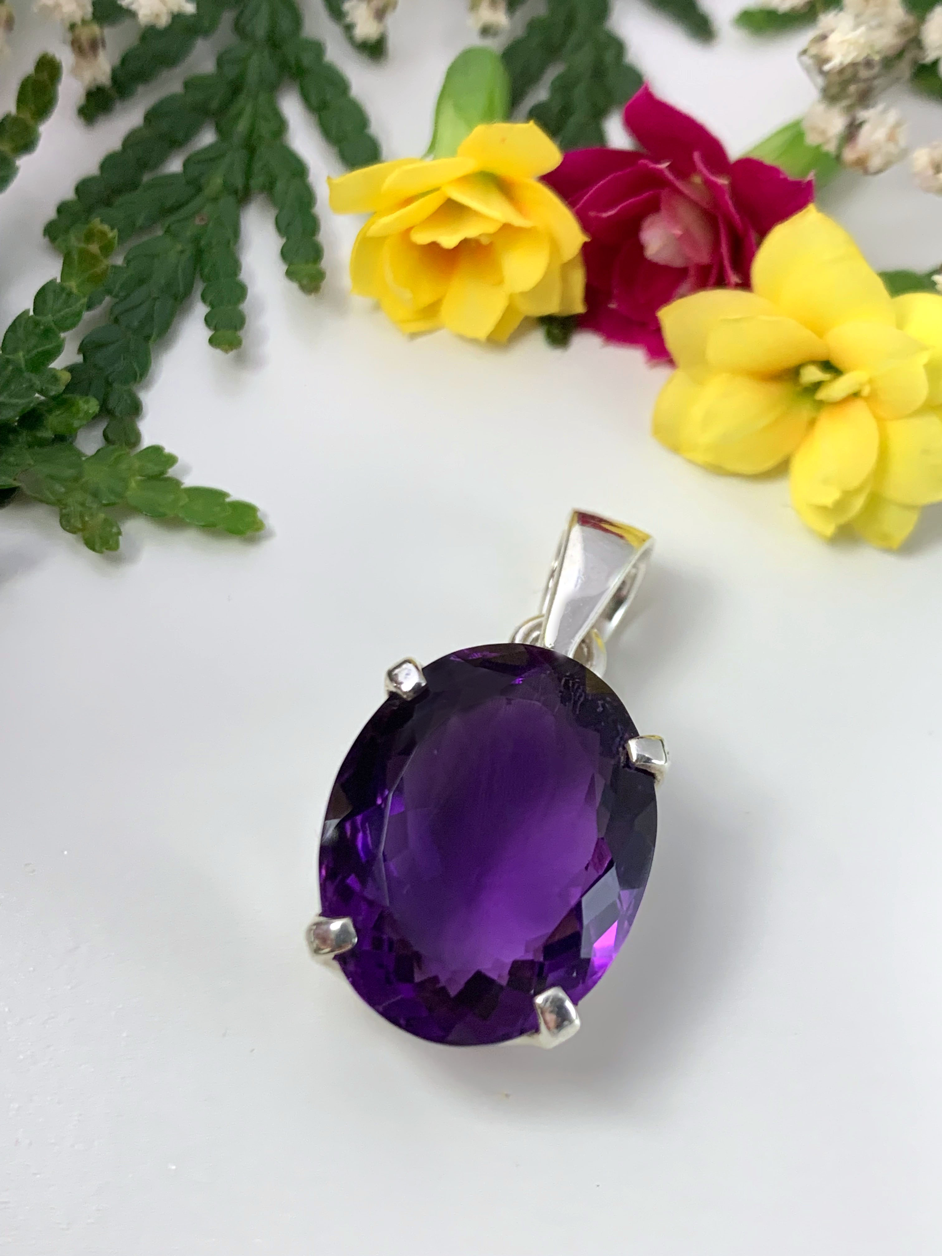 amethyst-anhaenger-amethyst-pendant-ah04421 Amethyst Anhänger TOP Afrika