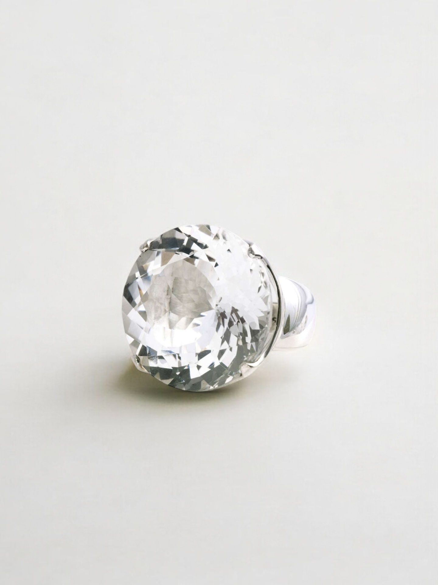 Bergkristall Ring 