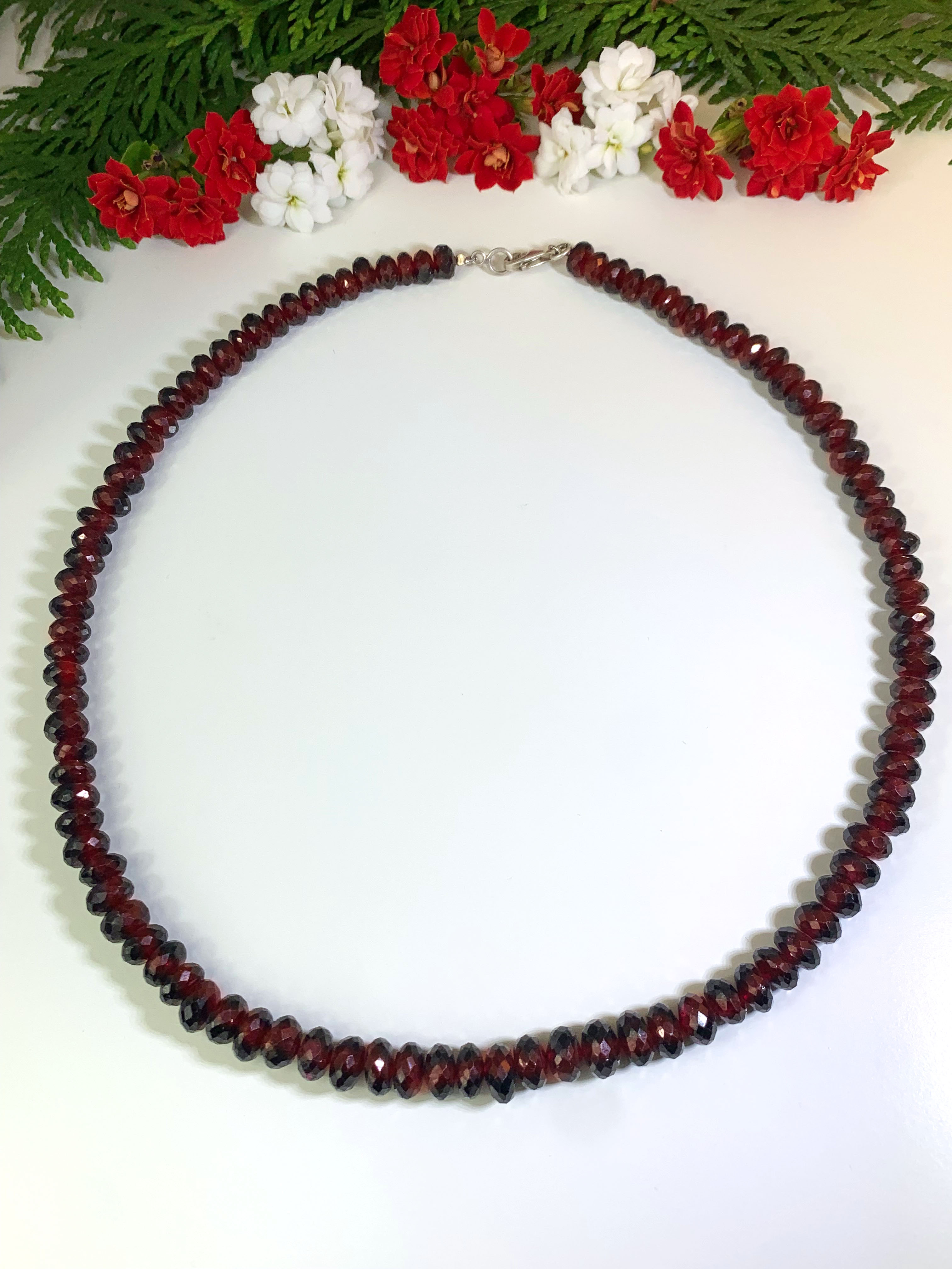 Granat Kette