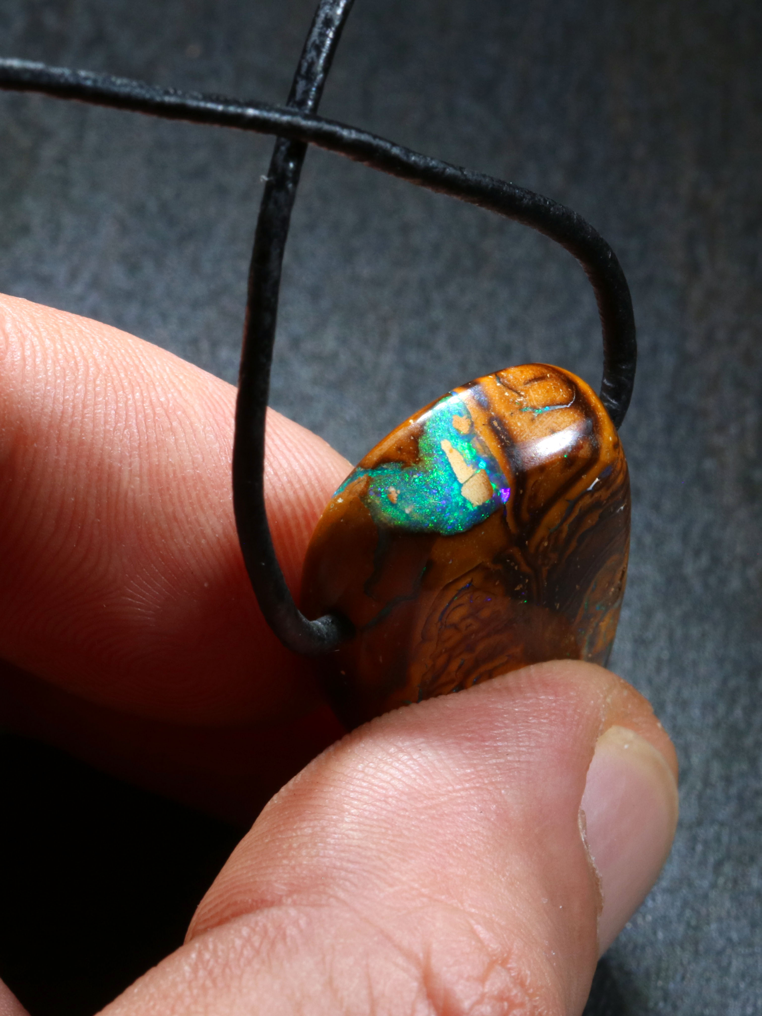 Boulder Opal Anhänger 