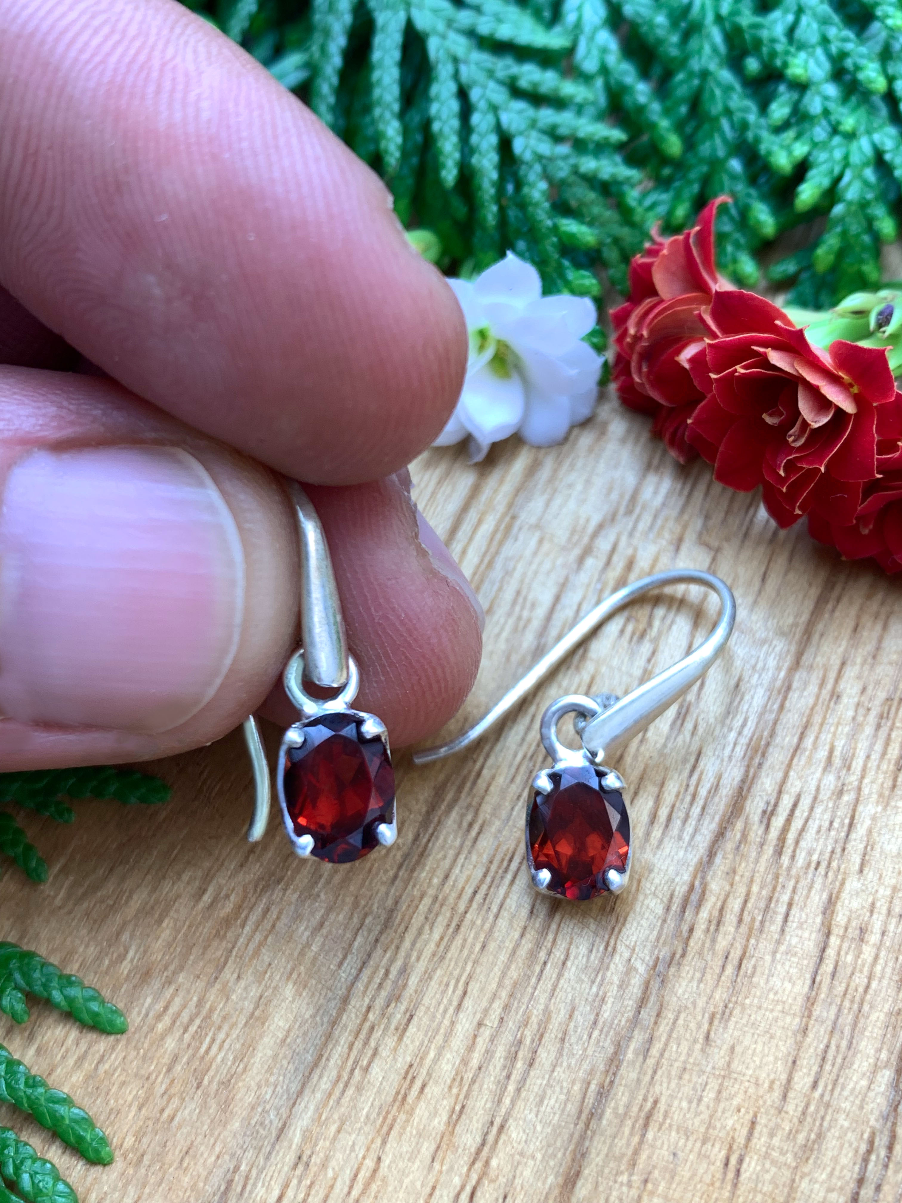 granat-ohrhaenger-garnet-earrings-ohr00756-2 Granat Ohrhänger