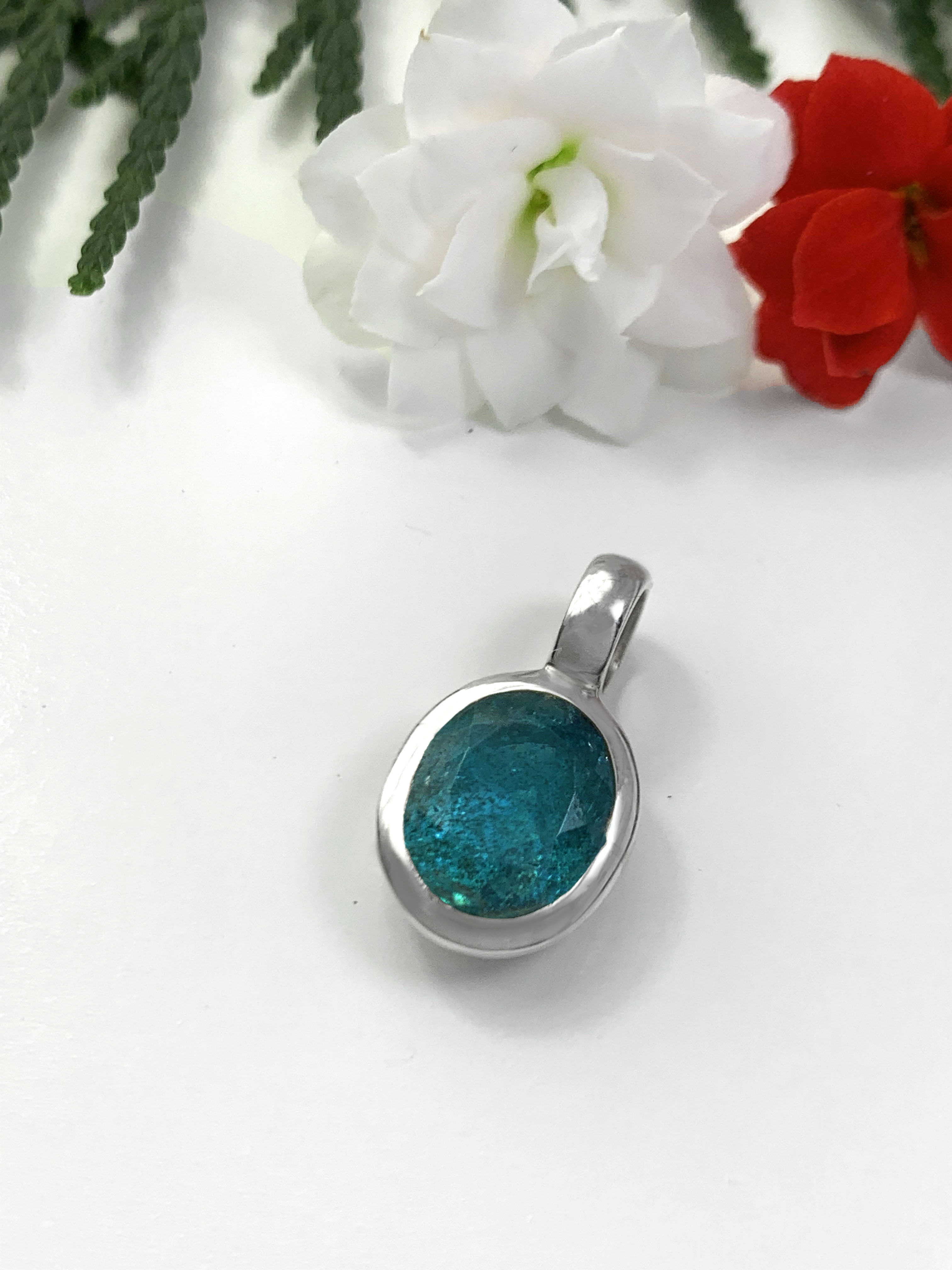 Paraiba Apatit Anhänger