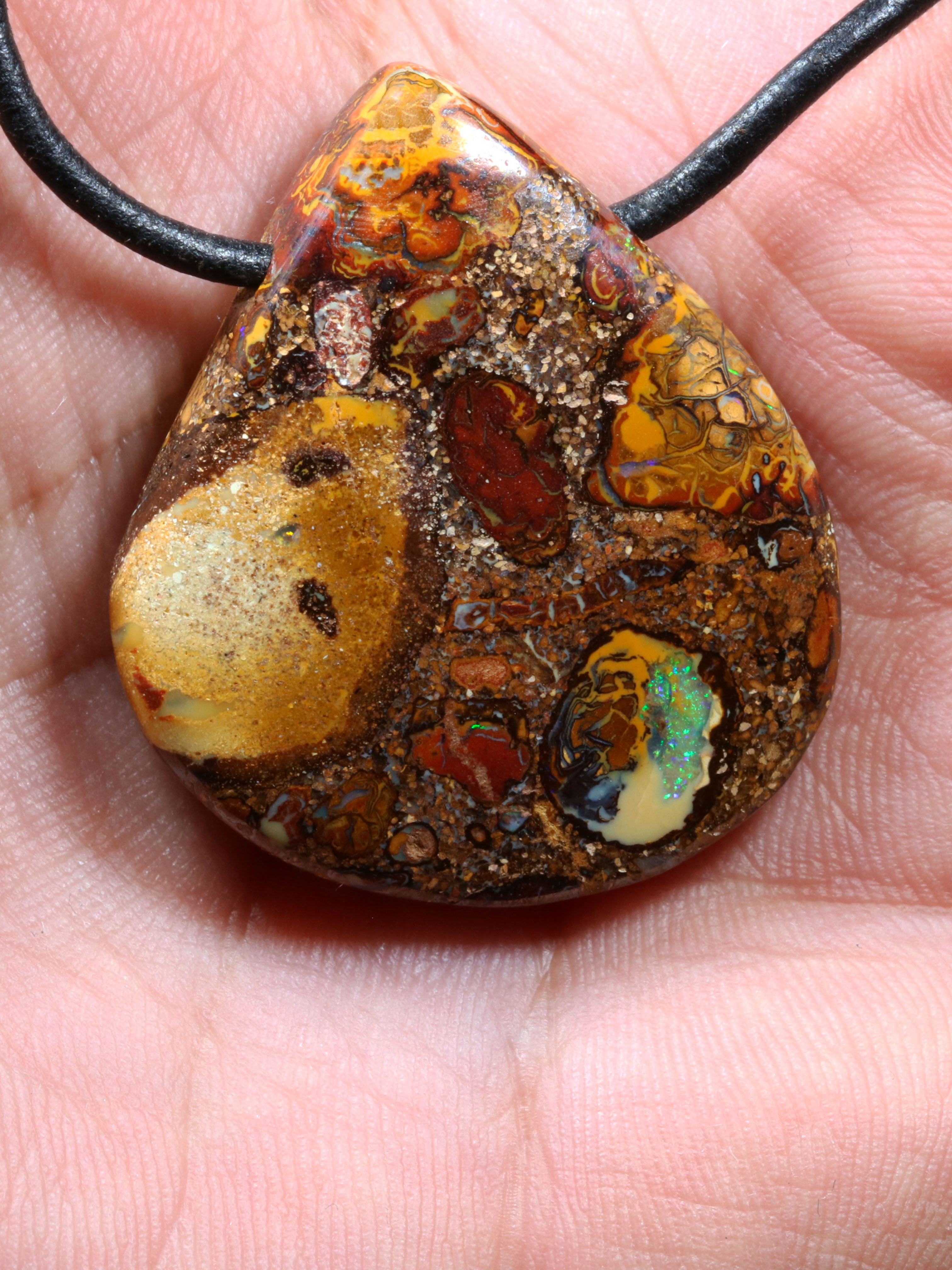 Boulder Opal Anhänger 