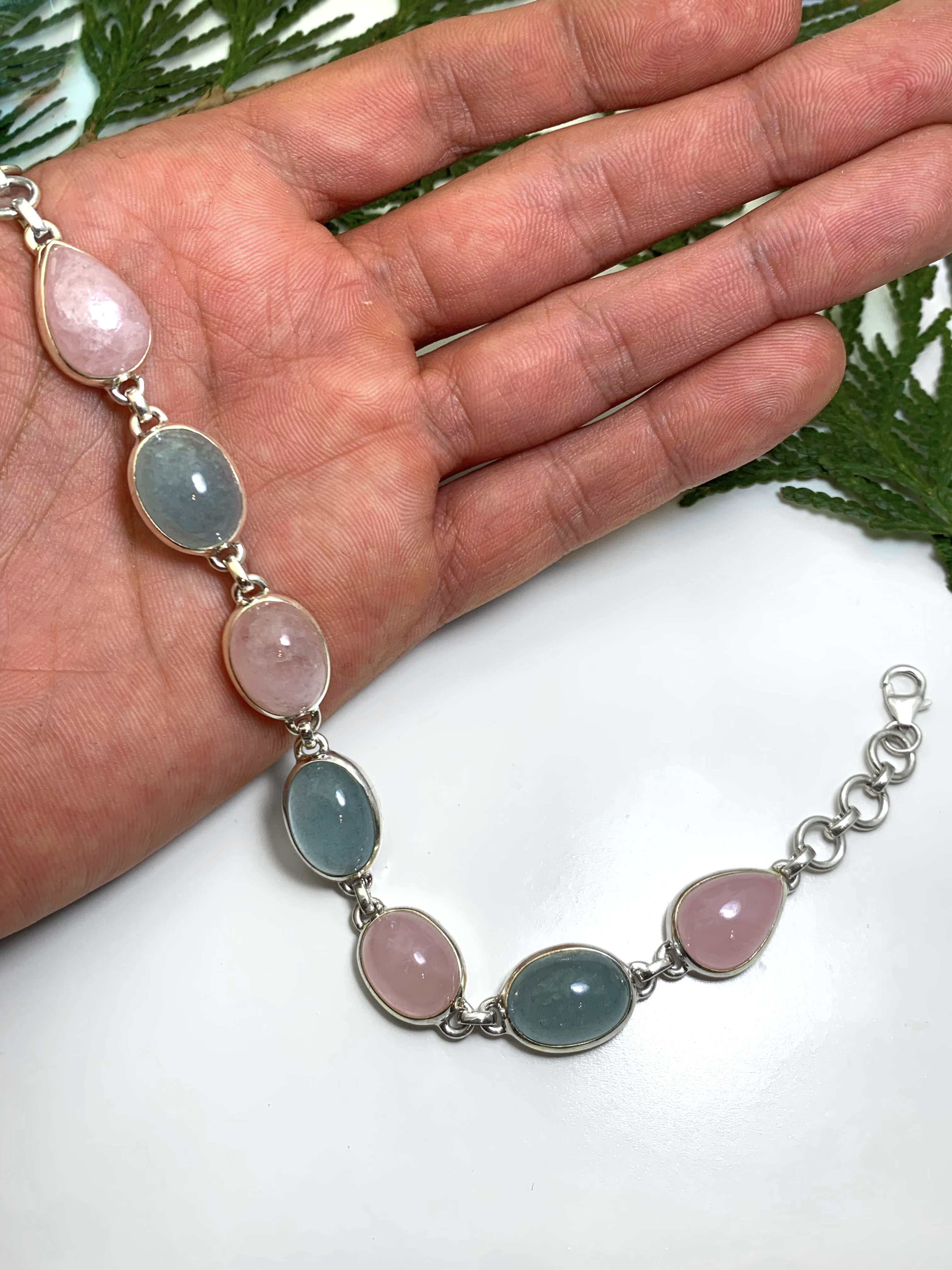 aquamarin-morganit-armband-aquamarine-morganite-bracelet-ab00321-2 Aquamarin & Morganit Armband