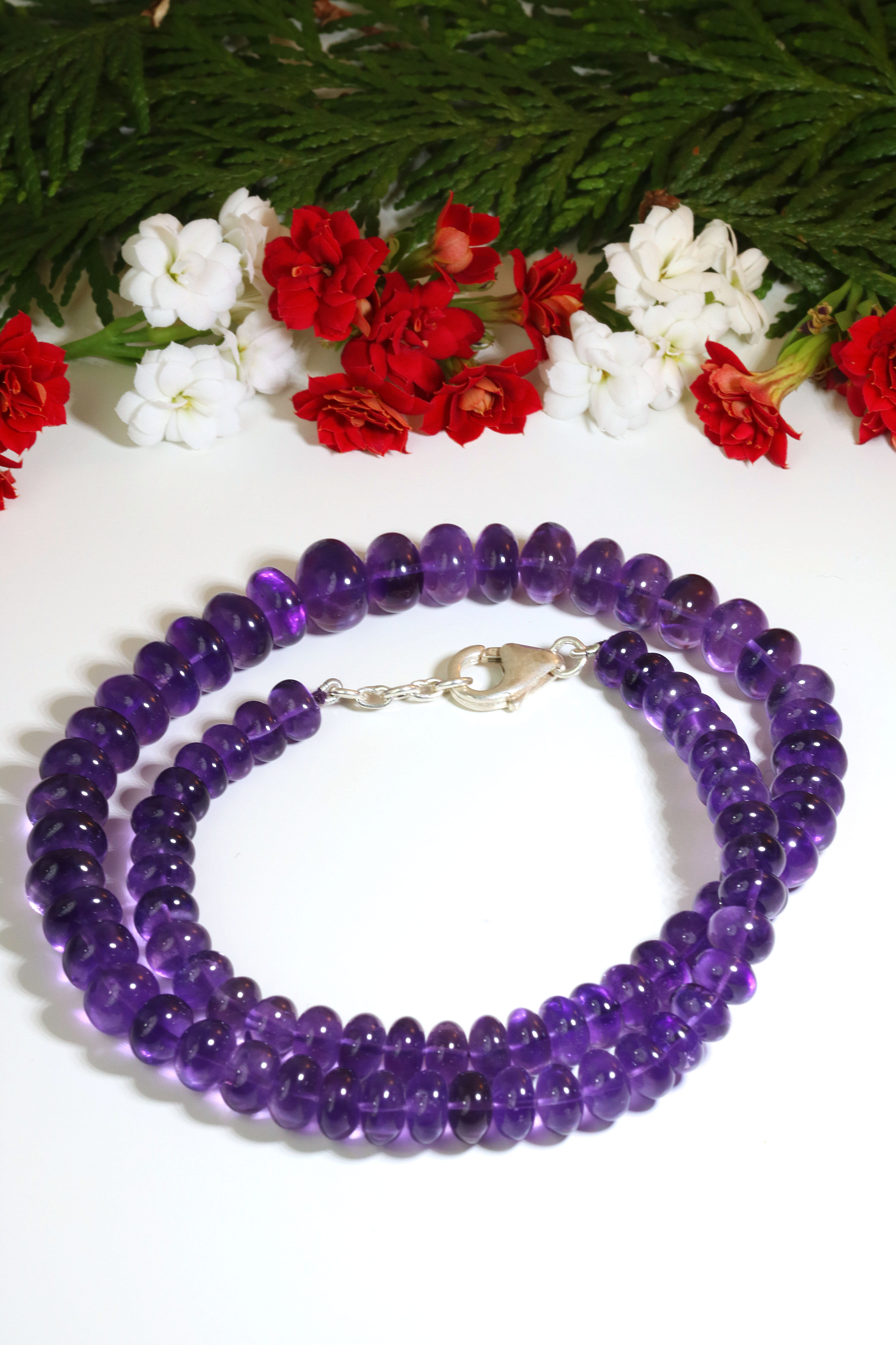 amethyst-kette-amethyst-necklace-k00202 XL Amethyst Kette - TOP
