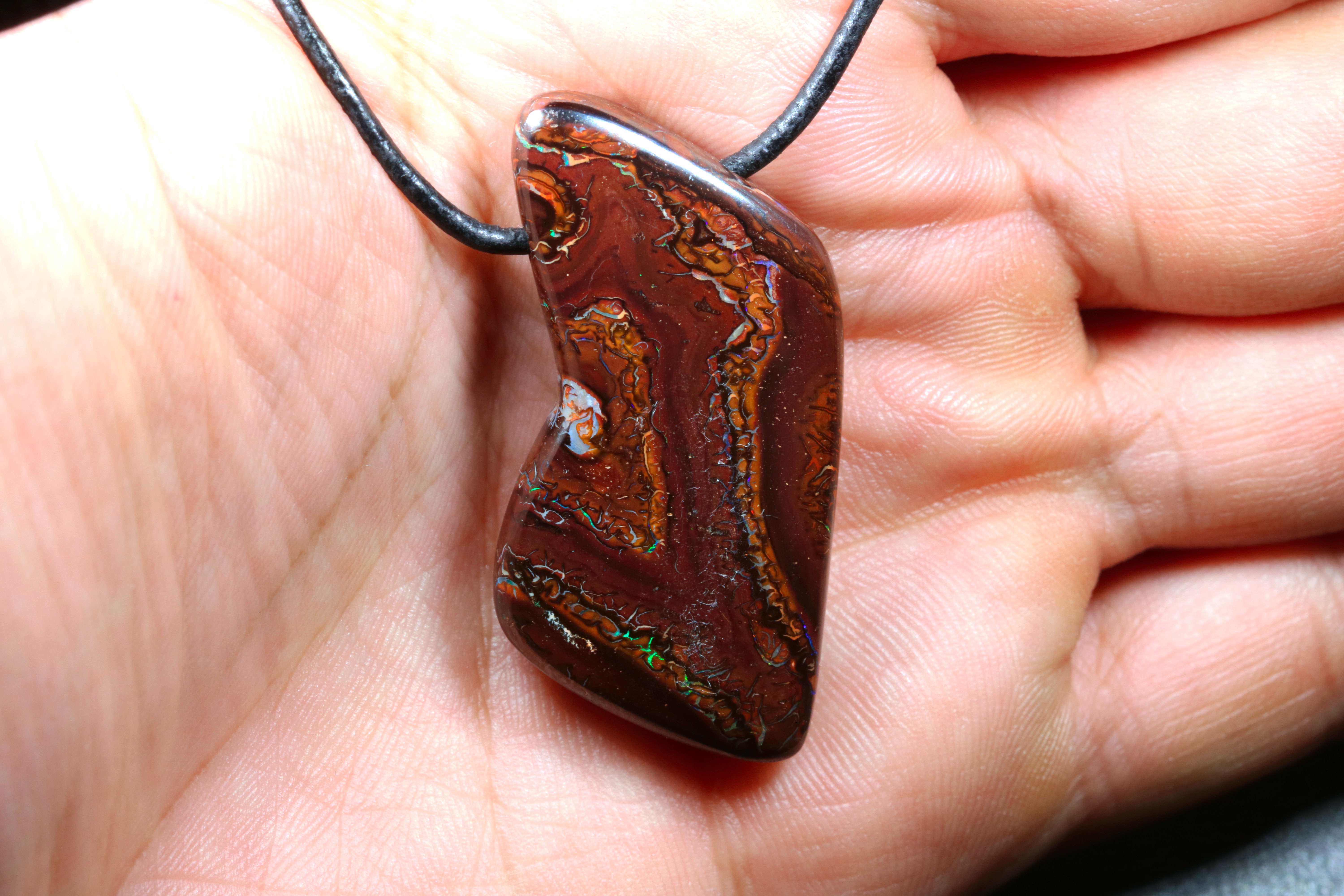 Boulder Opal Anhänger 