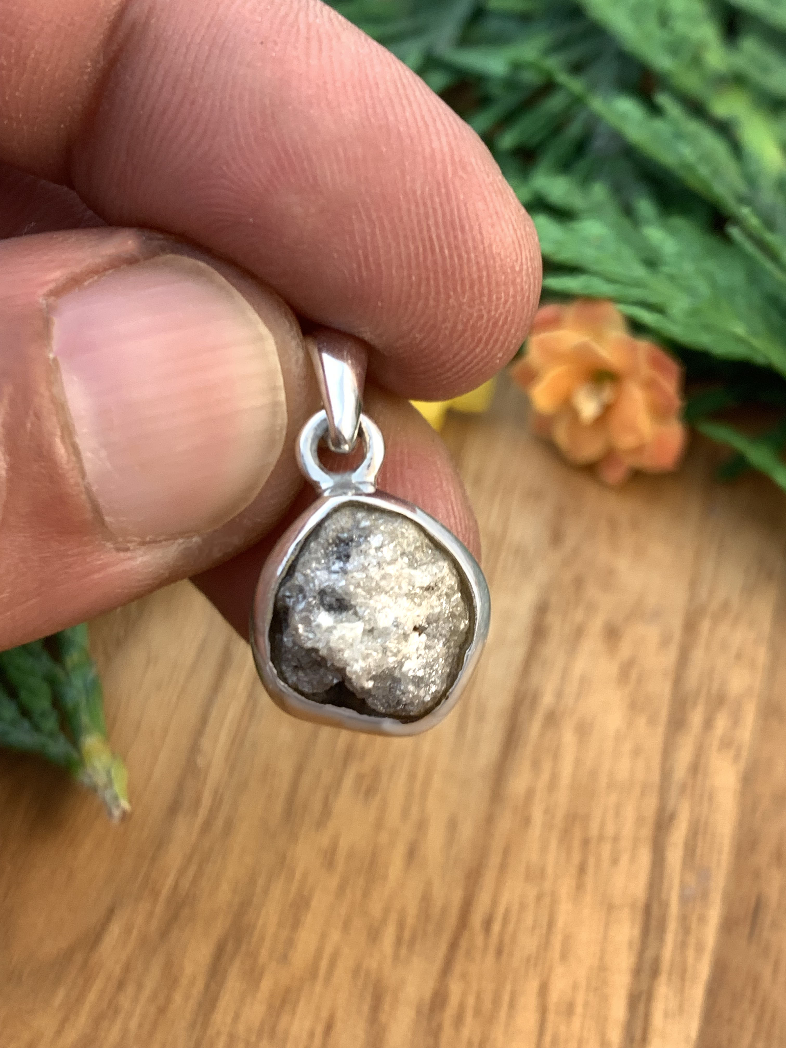 Rohdiamant Anhänger