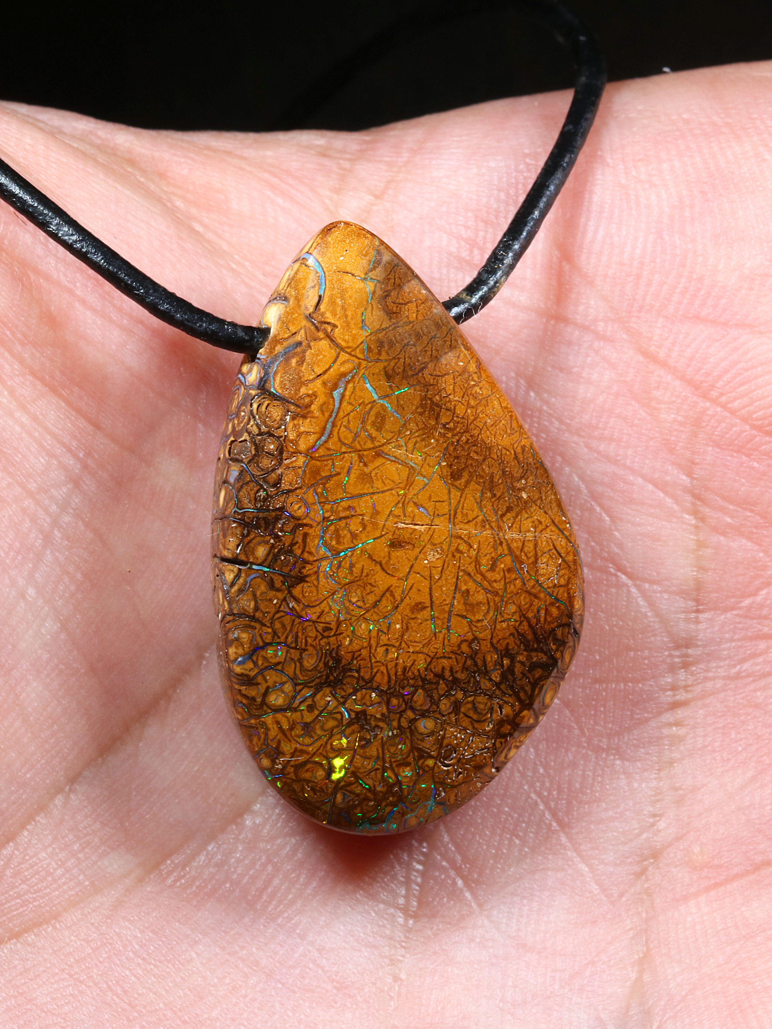 Boulder Opal Anhänger 