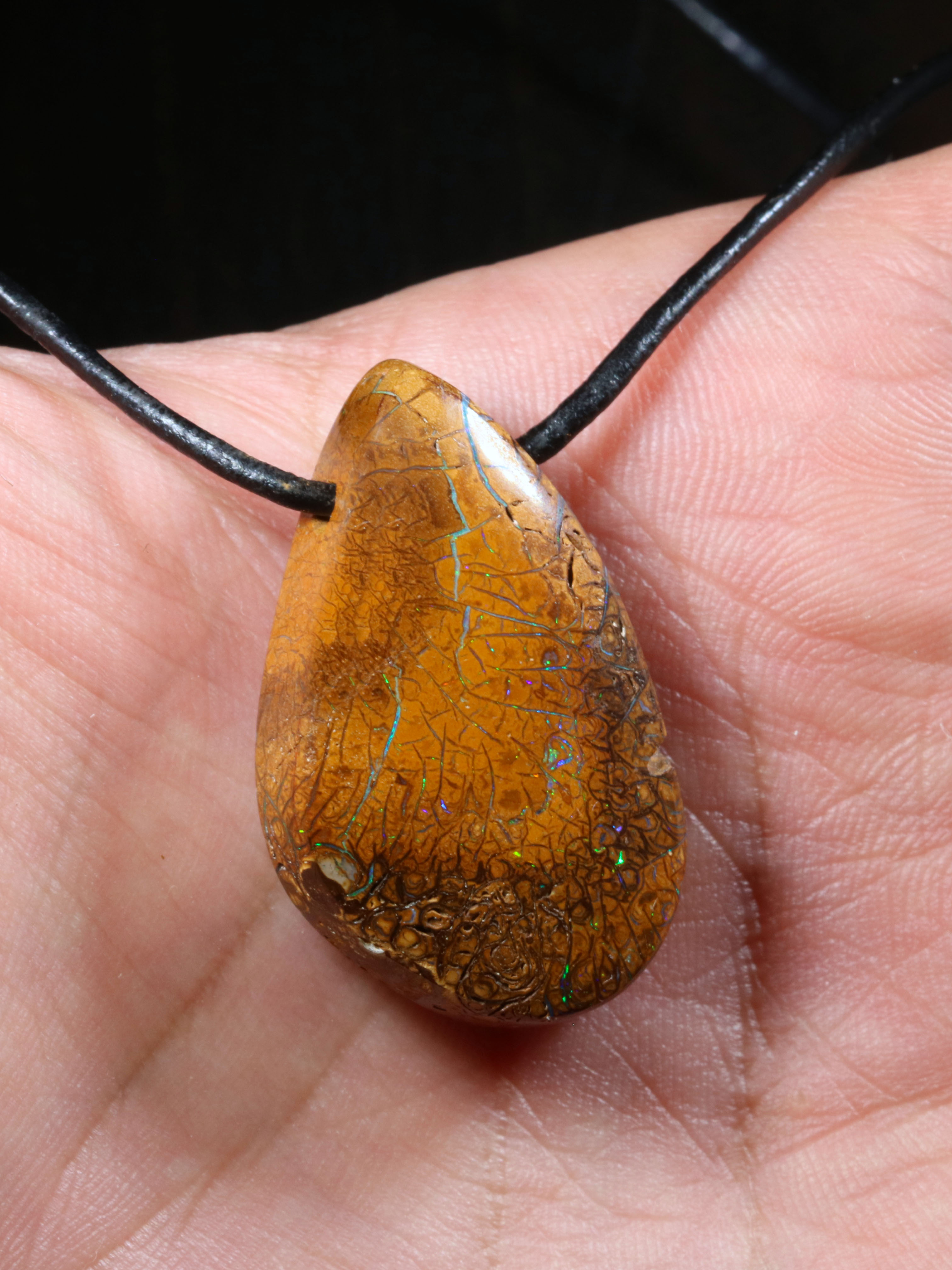 Boulder Opal Anhänger 
