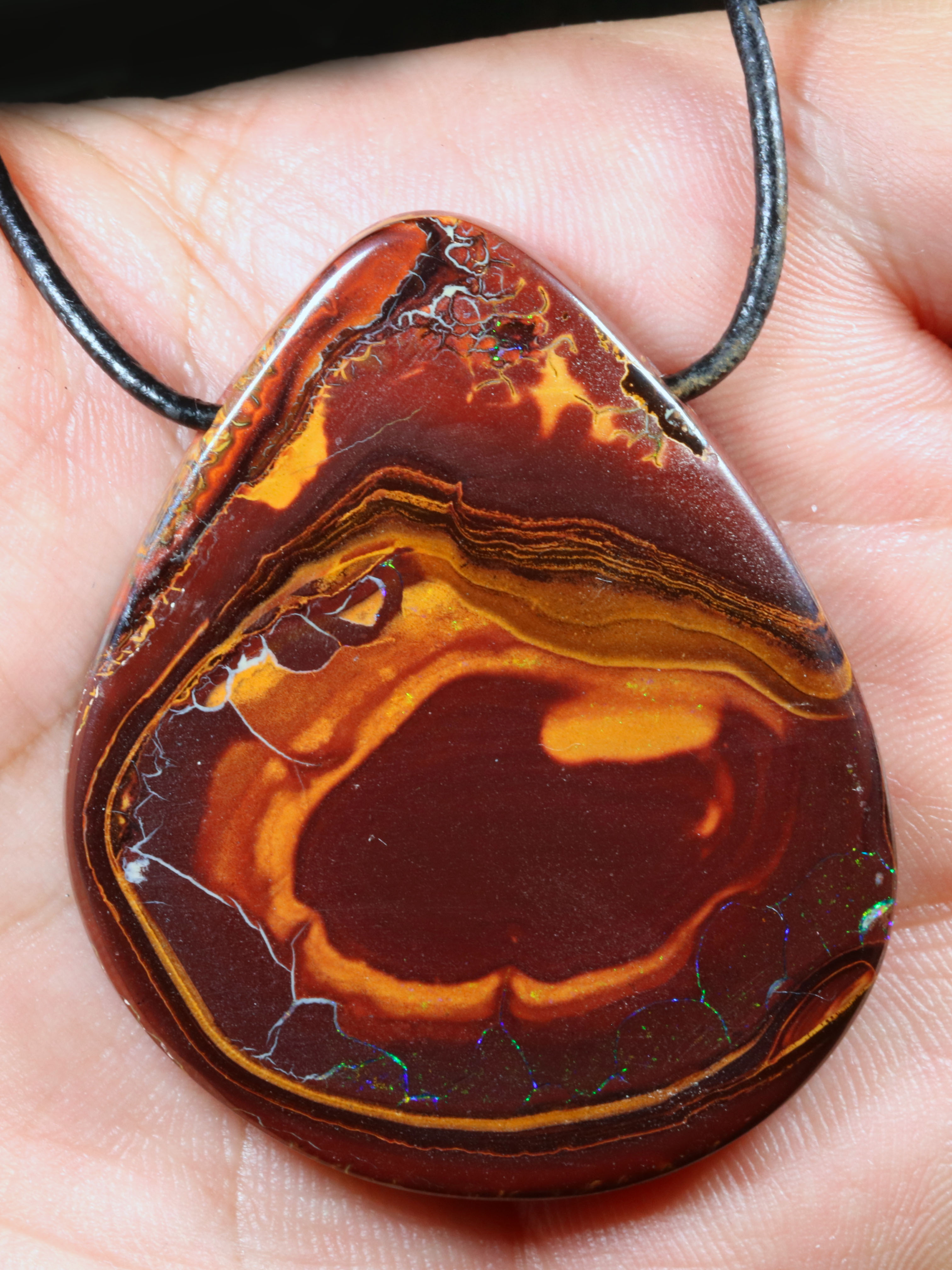 Boulder Opal Anhänger 