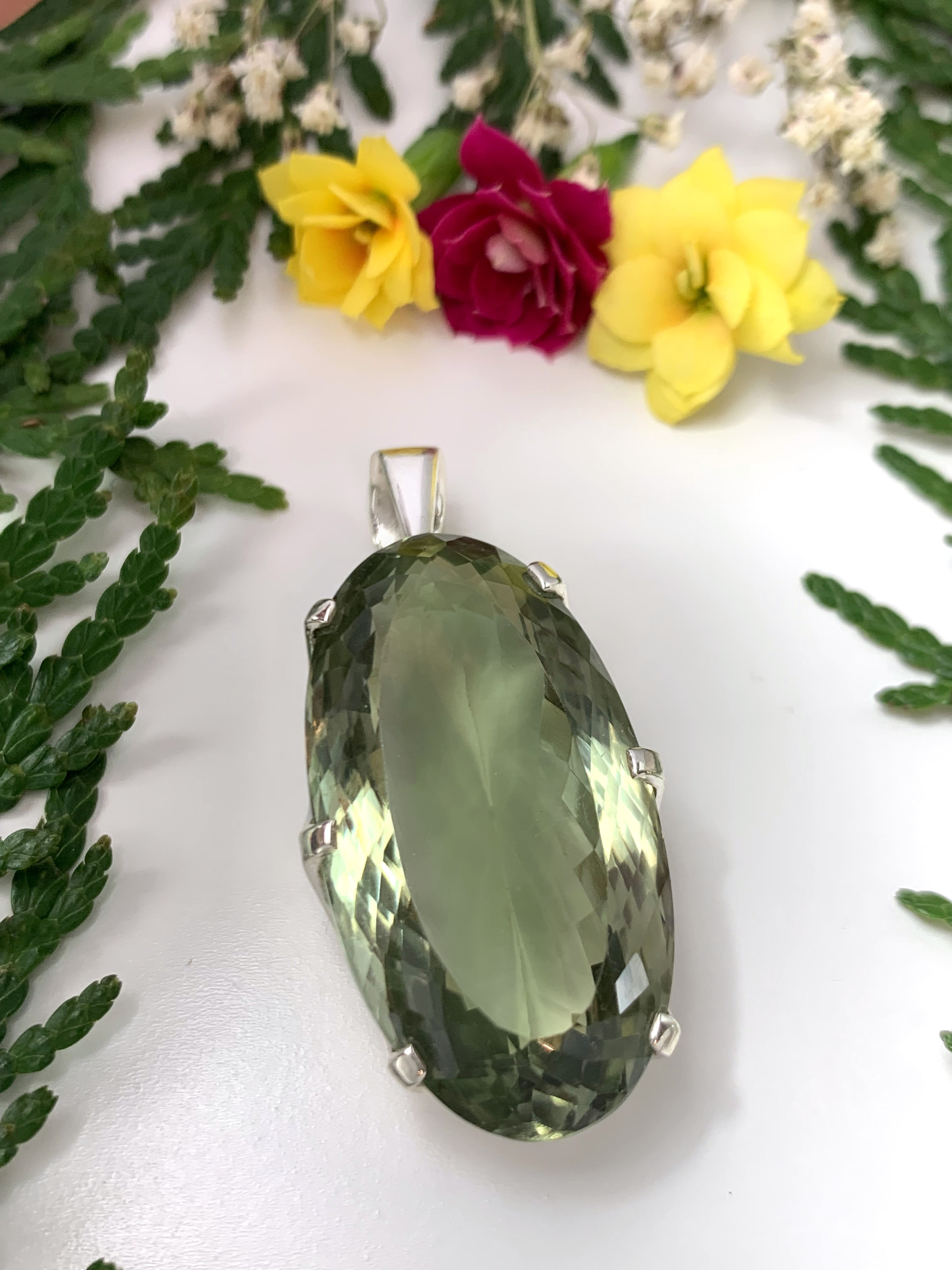 prasiolith-anhaenger-green-amethyst-pendant-ah04442 Prasiolith Anhänger