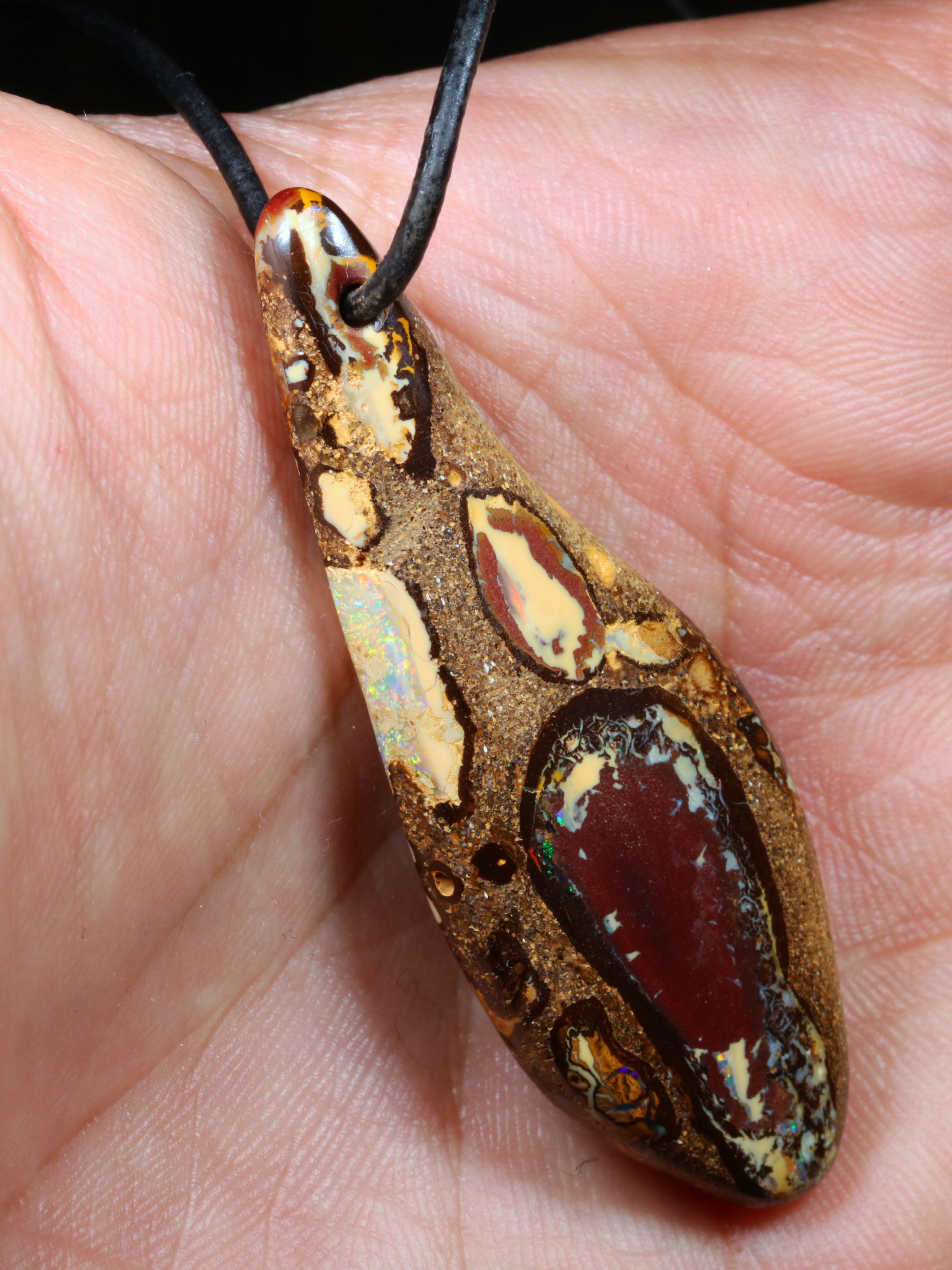 Boulder Opal Anhänger 