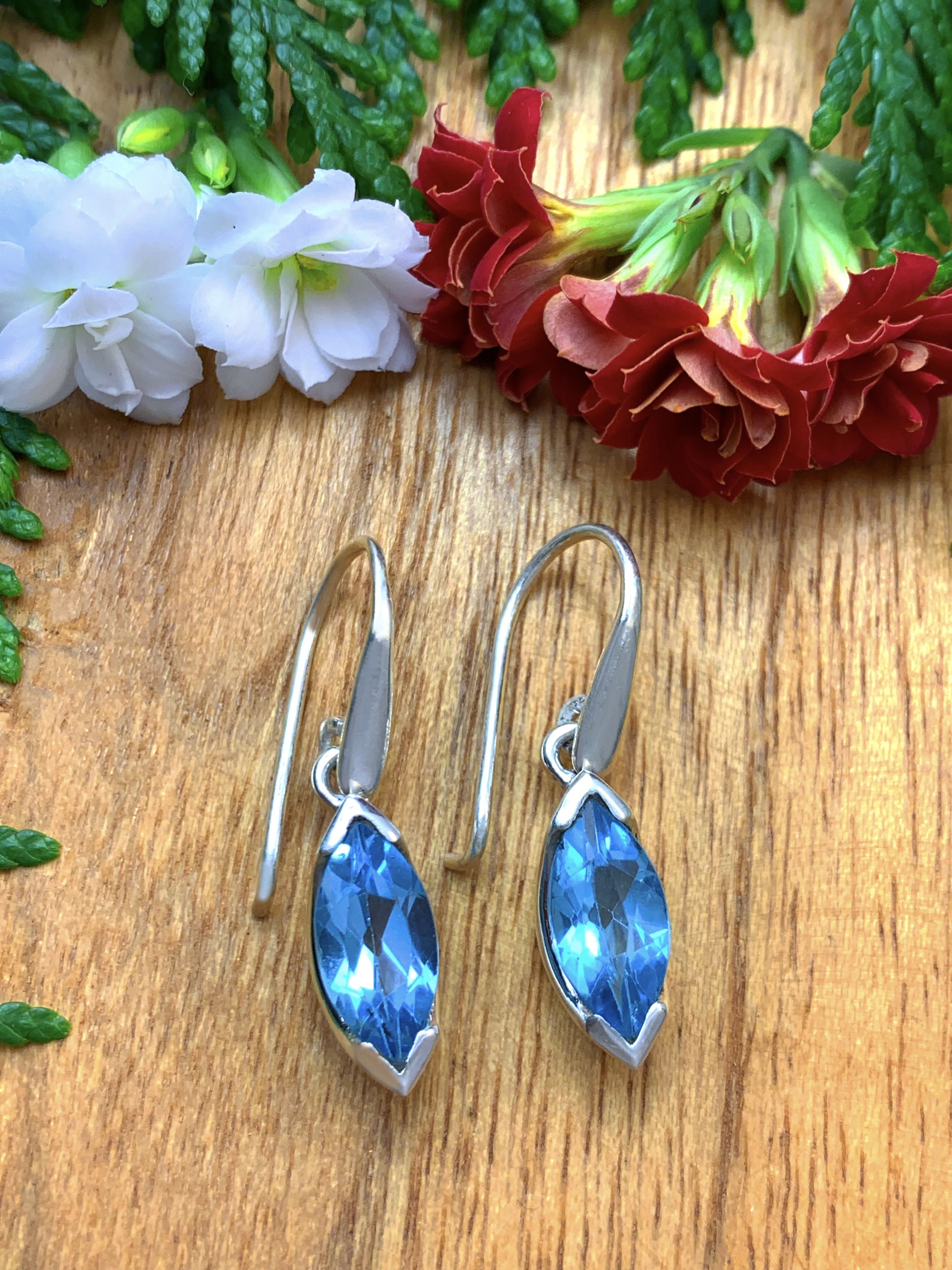 blautopas-ohrhaenger-blue-topaz-earrings-ohr00743-2 Swiss Blautopas Ohrhänger