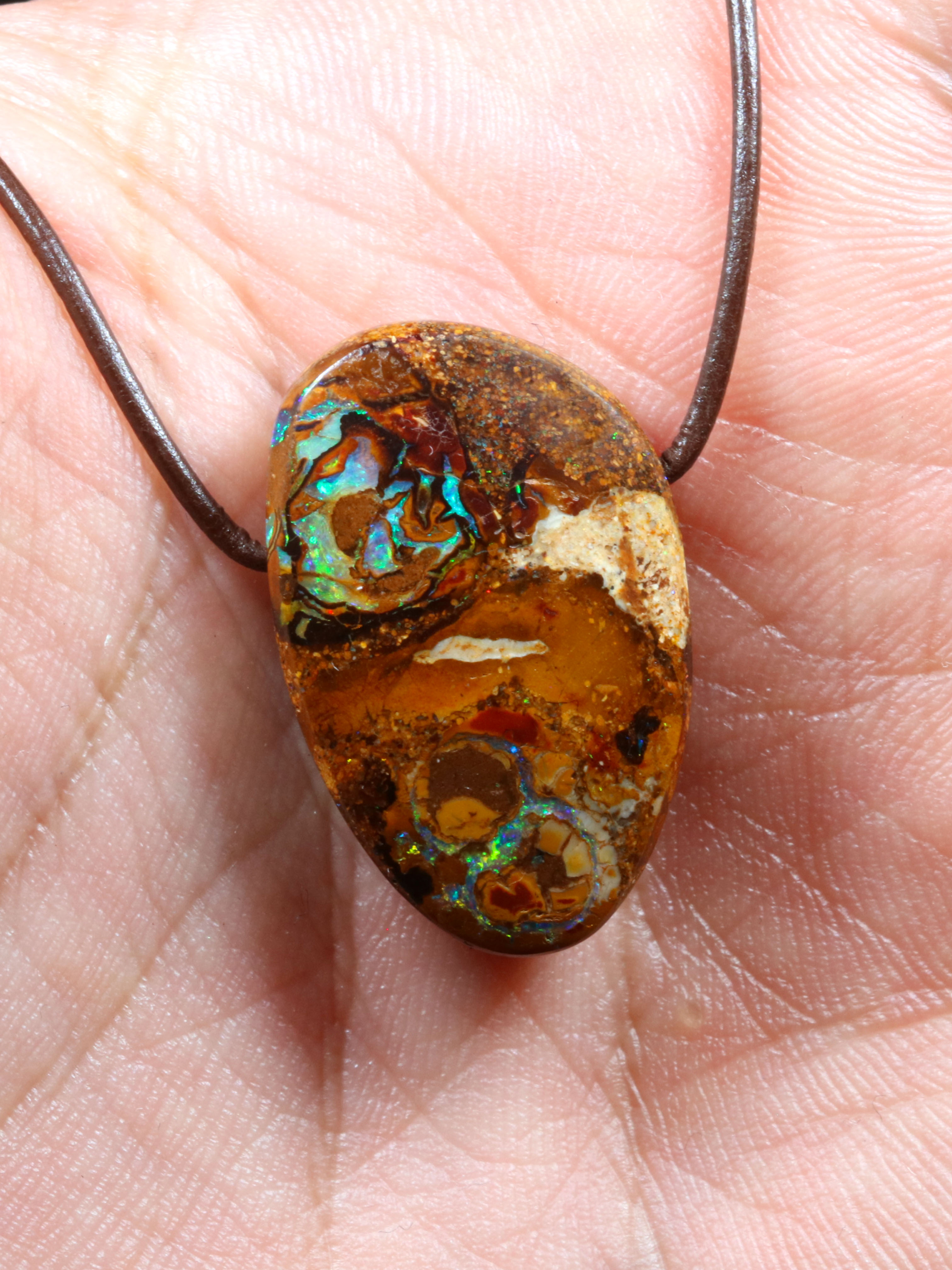 Boulder Opal Pendant