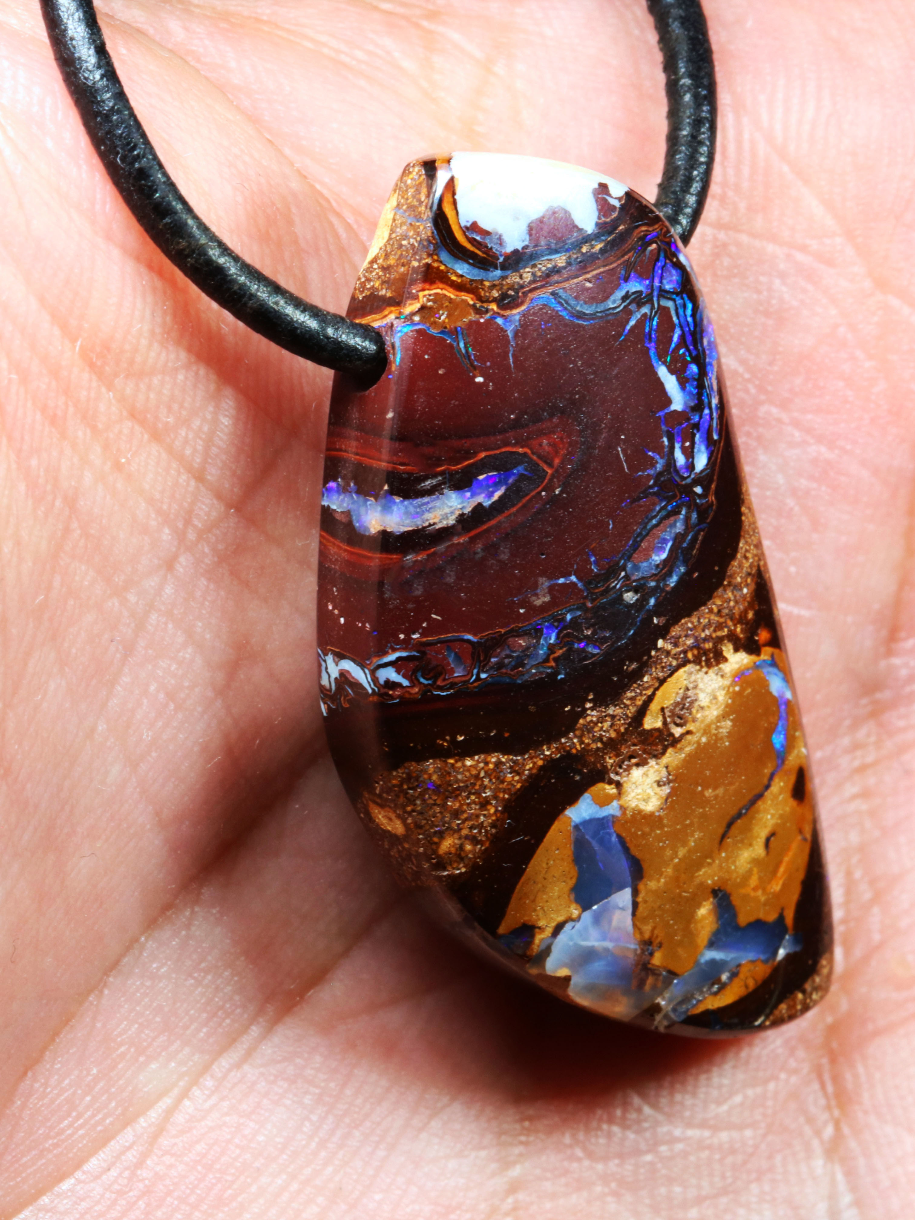 Boulder Opal Anhänger 