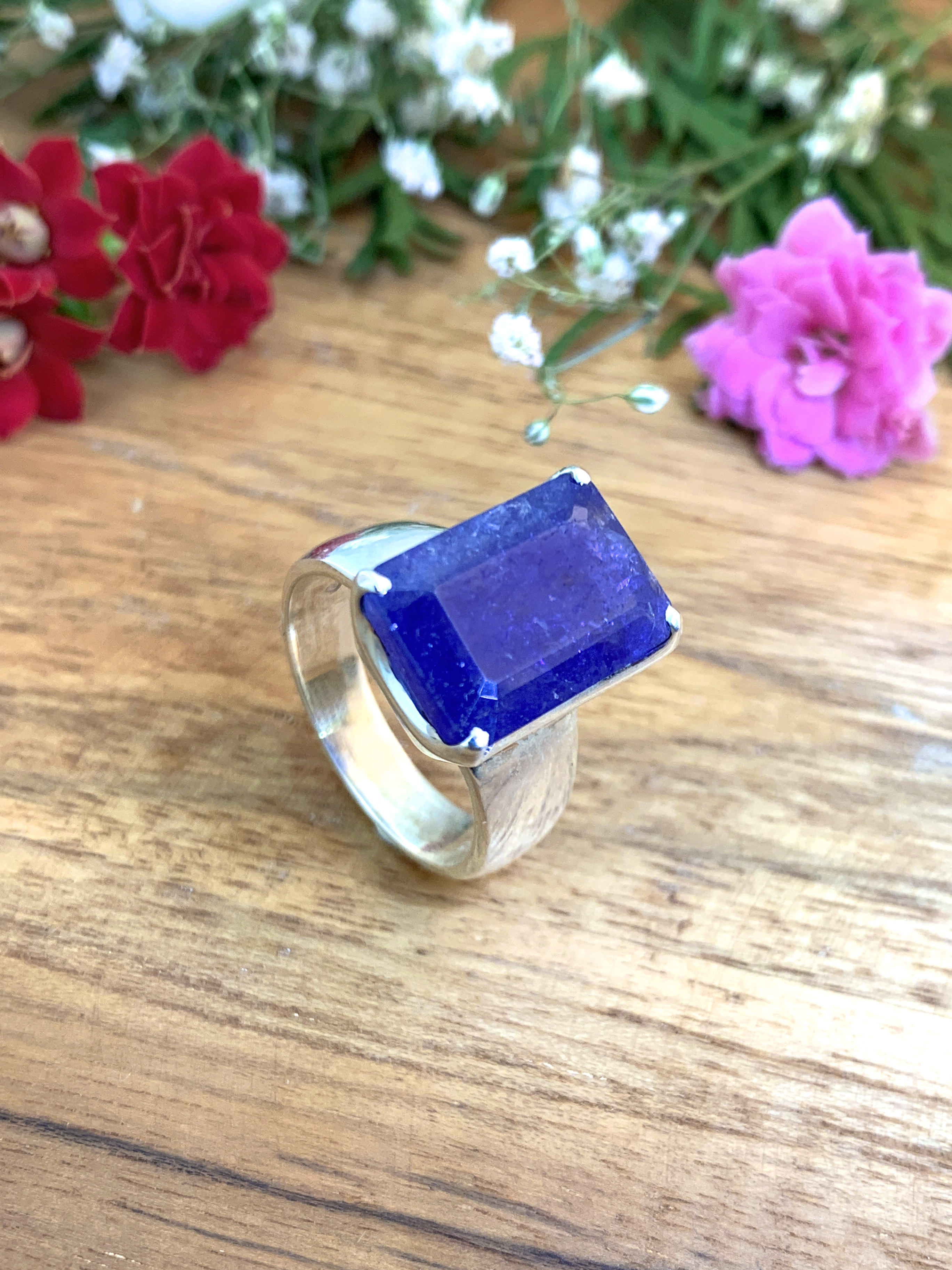 Tanzanite Ring - TOP - 58/18