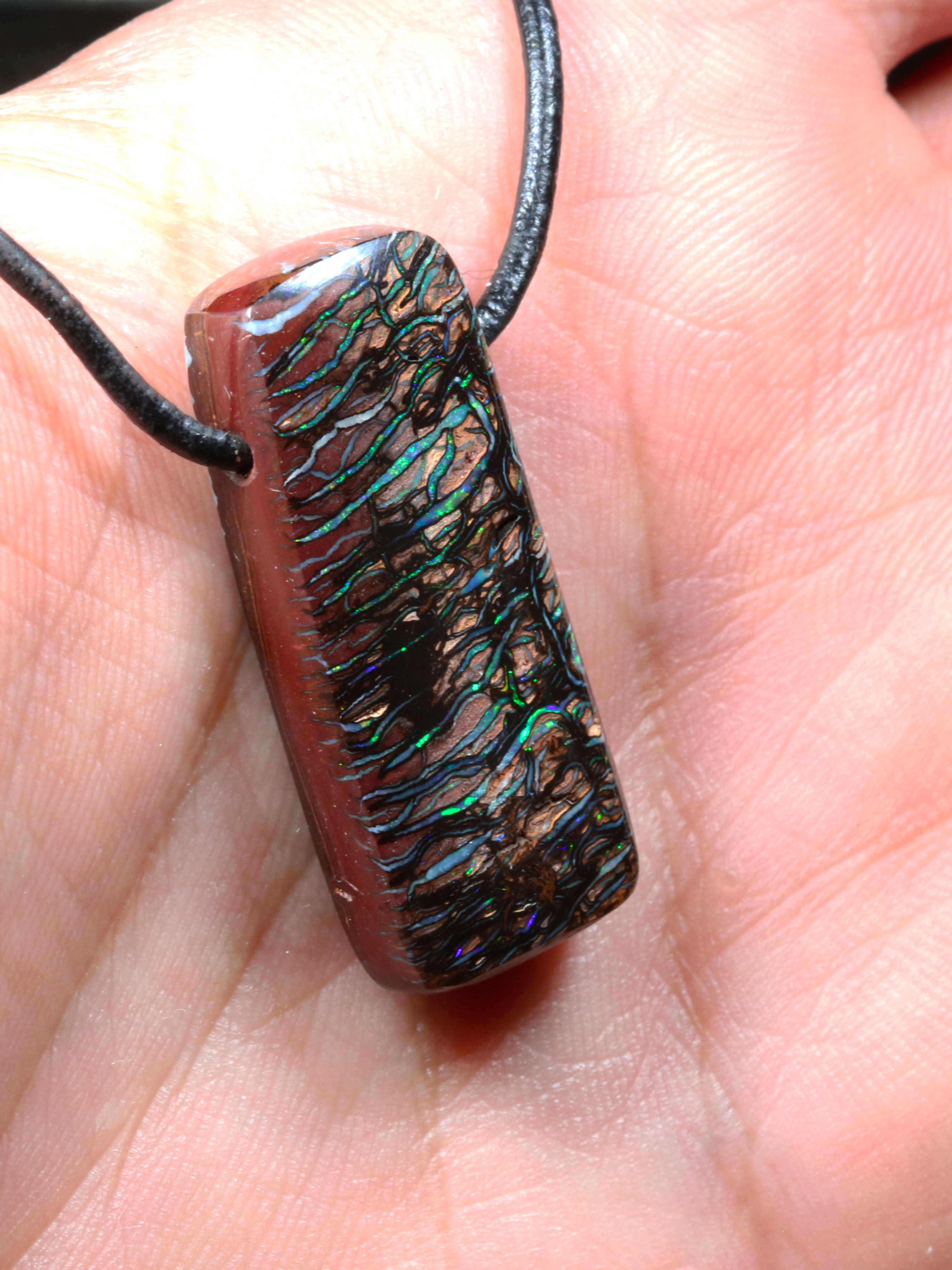 Boulder Opal Anhänger 