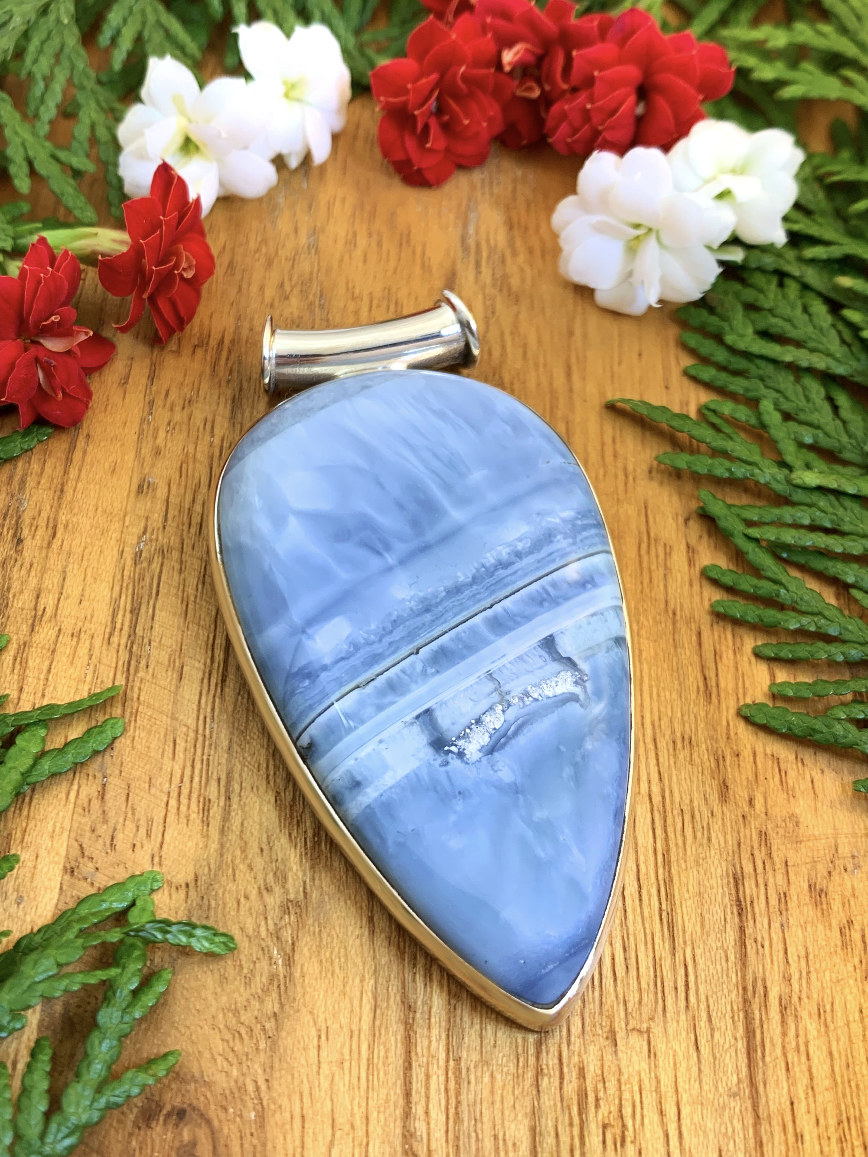 blau-opal-anhaenger-blue-opal-pendant-ah04003 Blau Opal Anhänger - XL