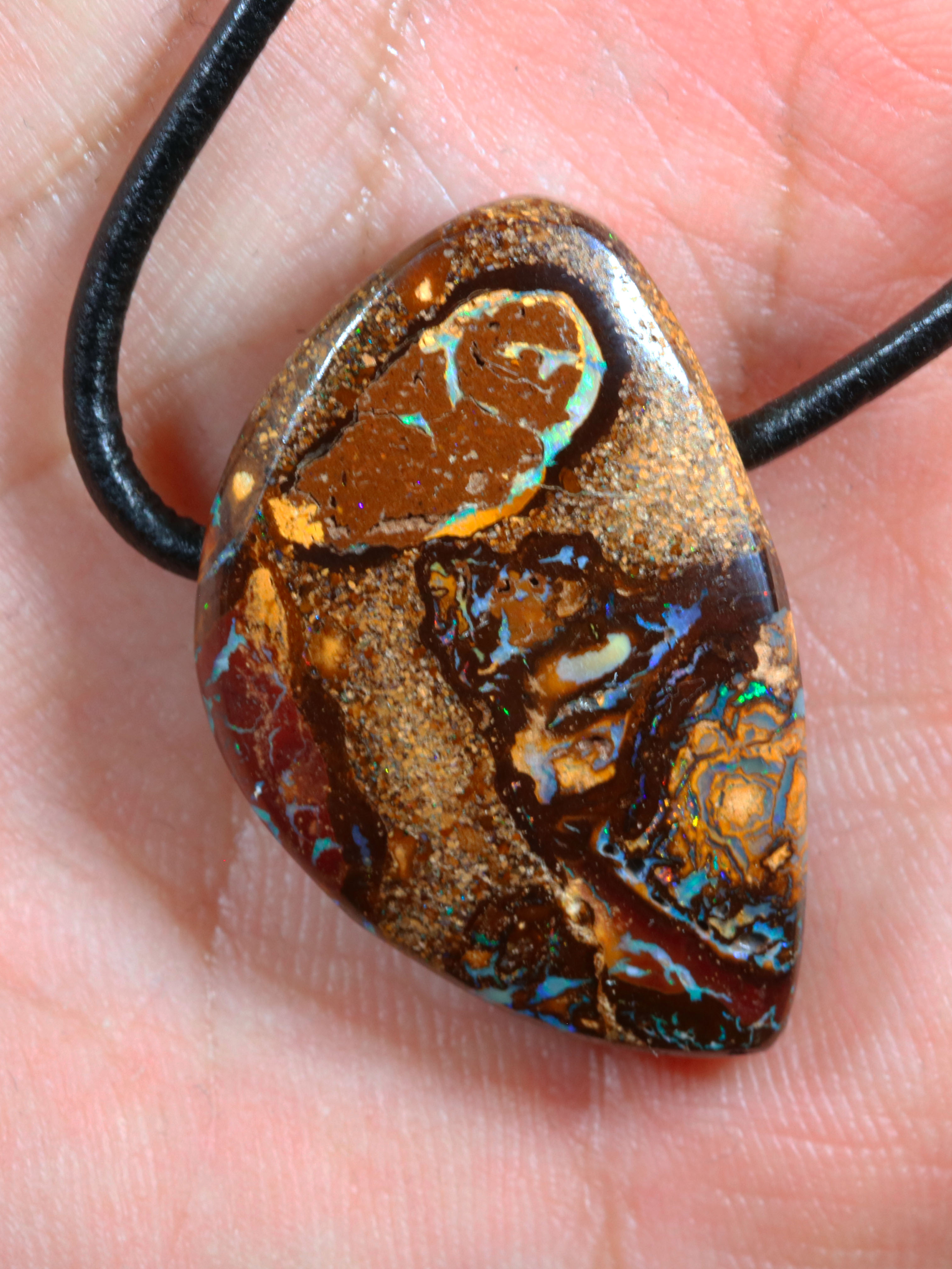 Boulder Opal Anhänger 