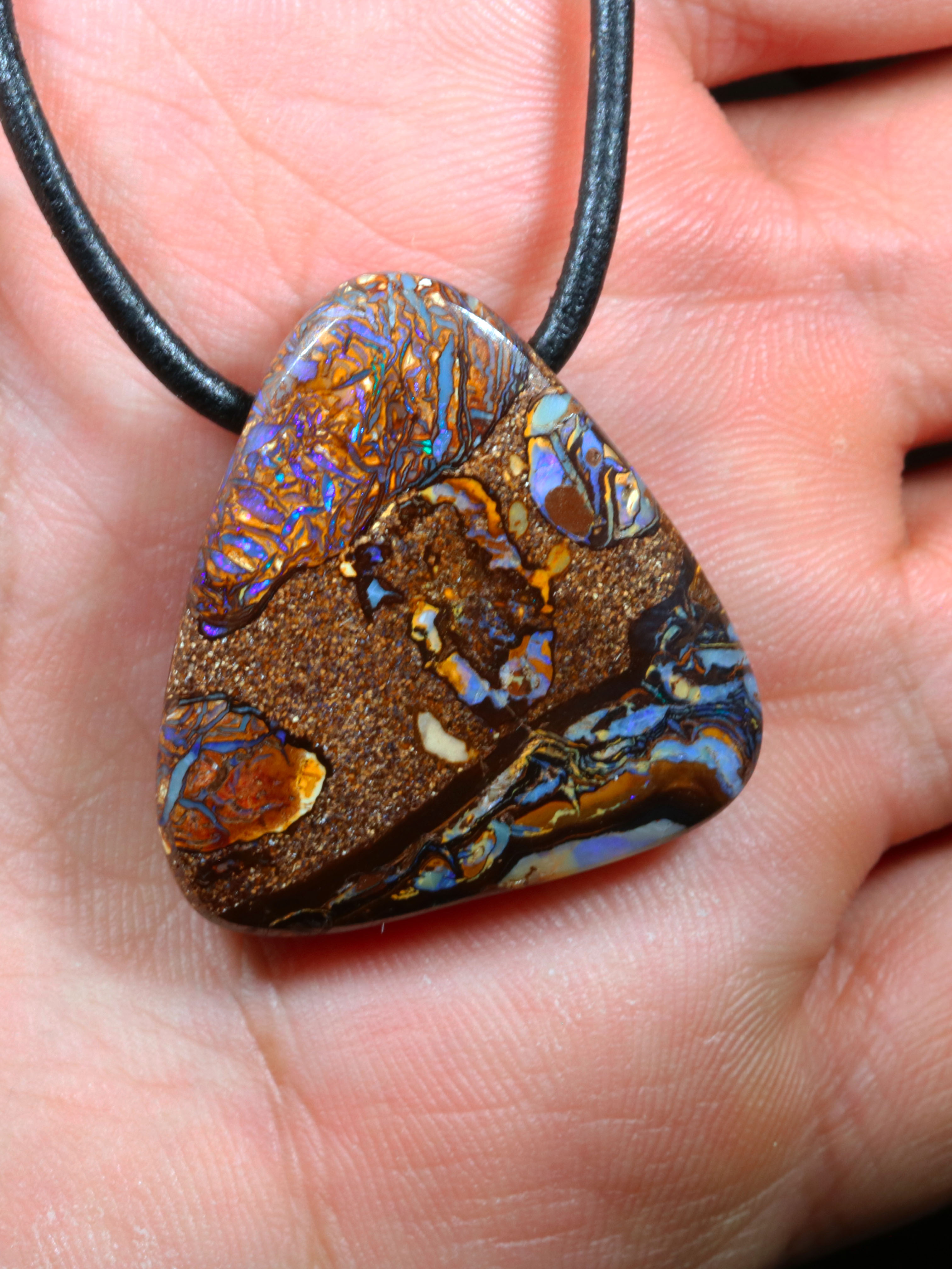 Boulder Opal Anhänger 