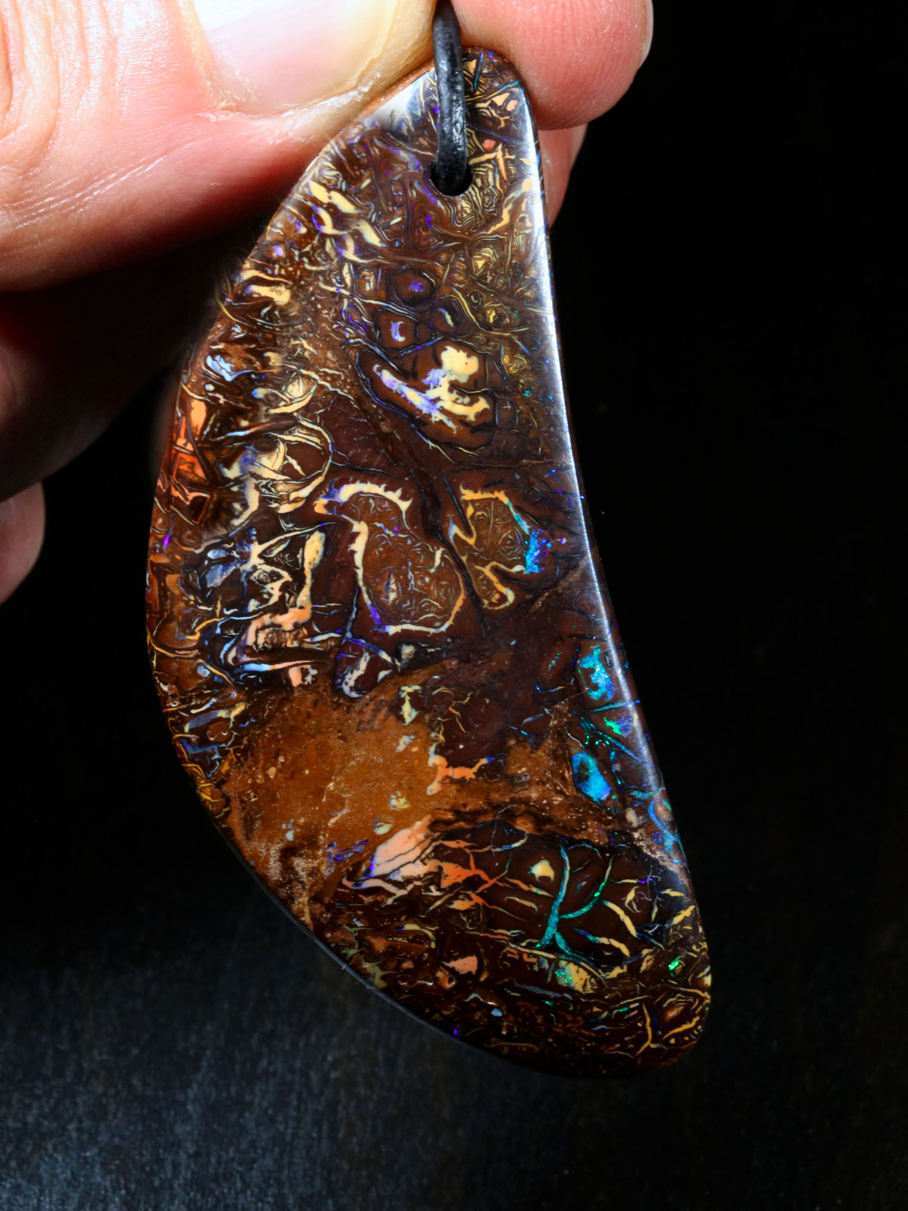 Boulder Opal Anhänger 