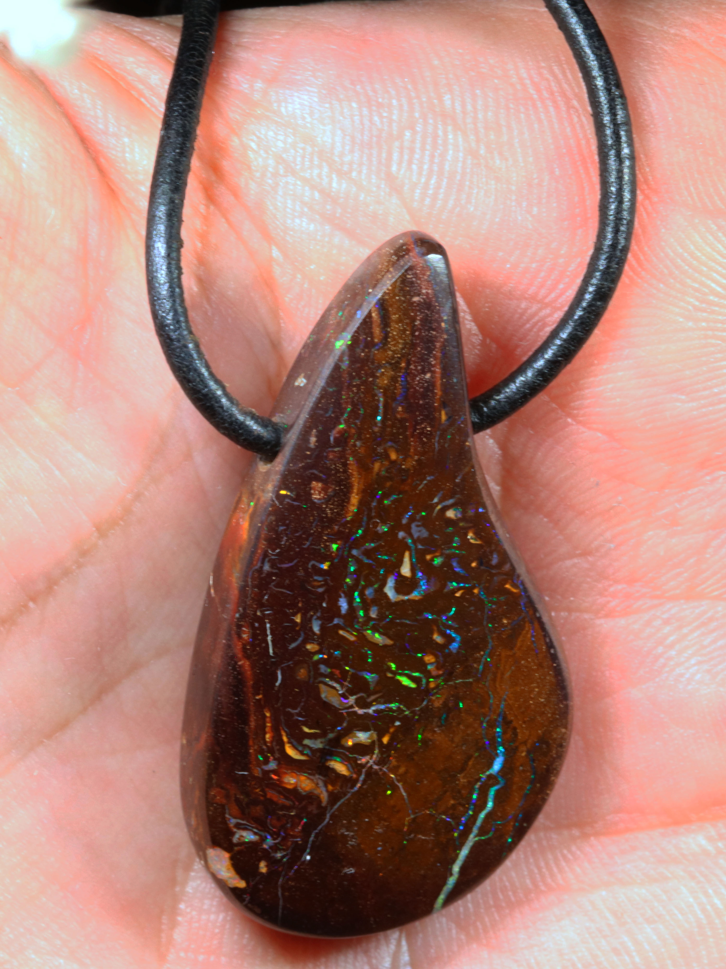 Boulder Opal Anhänger 