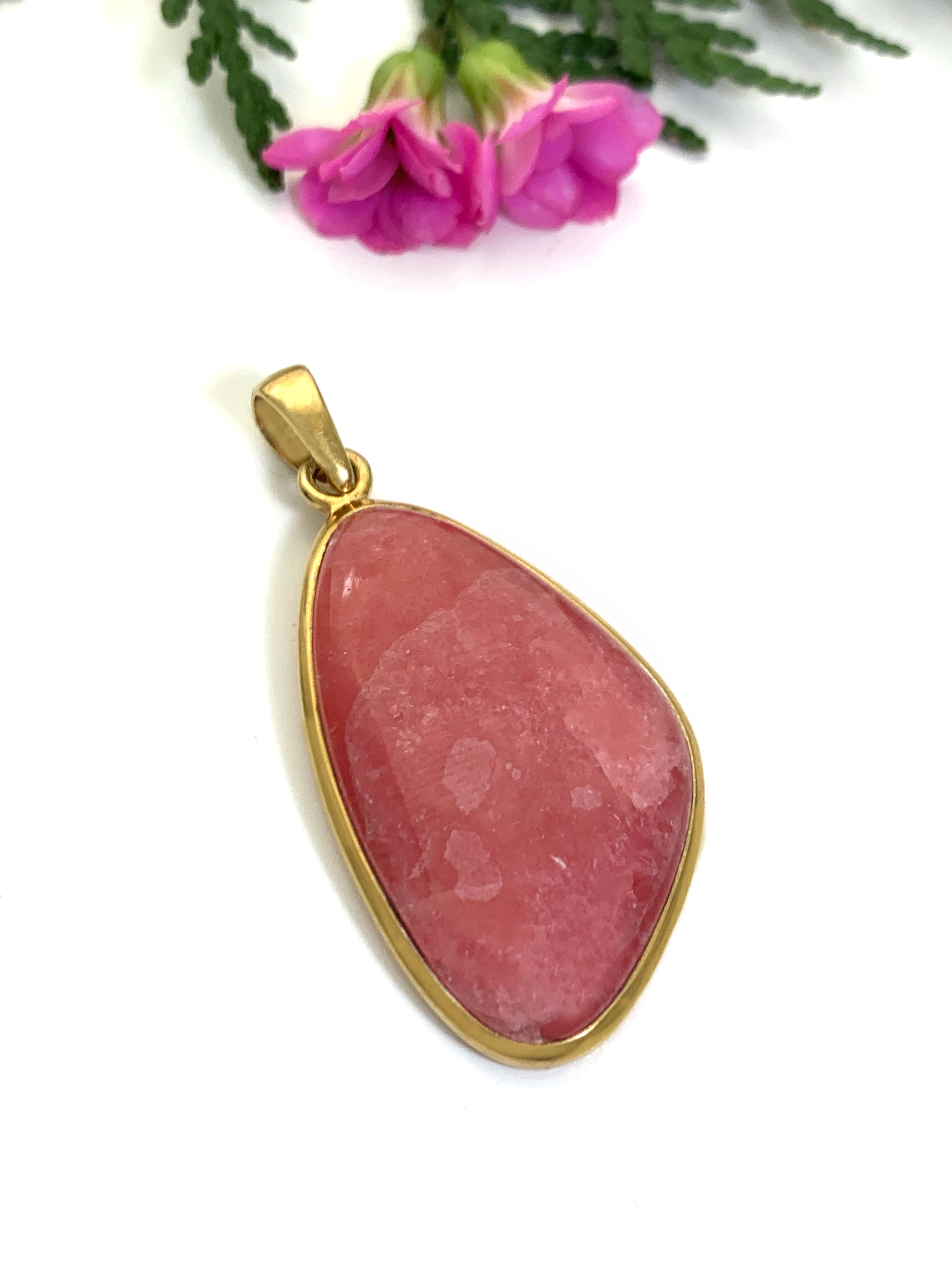 Rhodochrosit Anhänger 