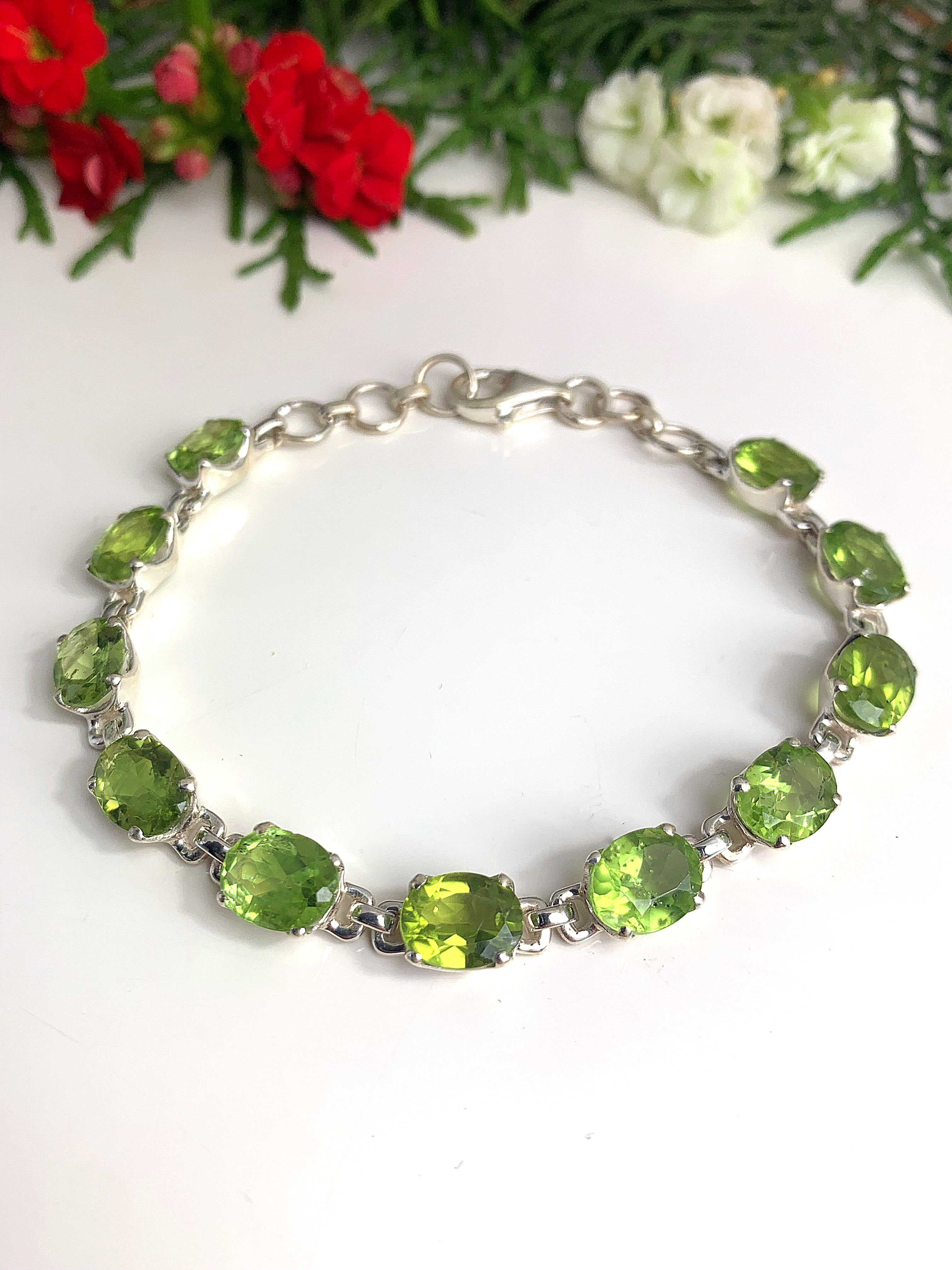 Peridot Armband