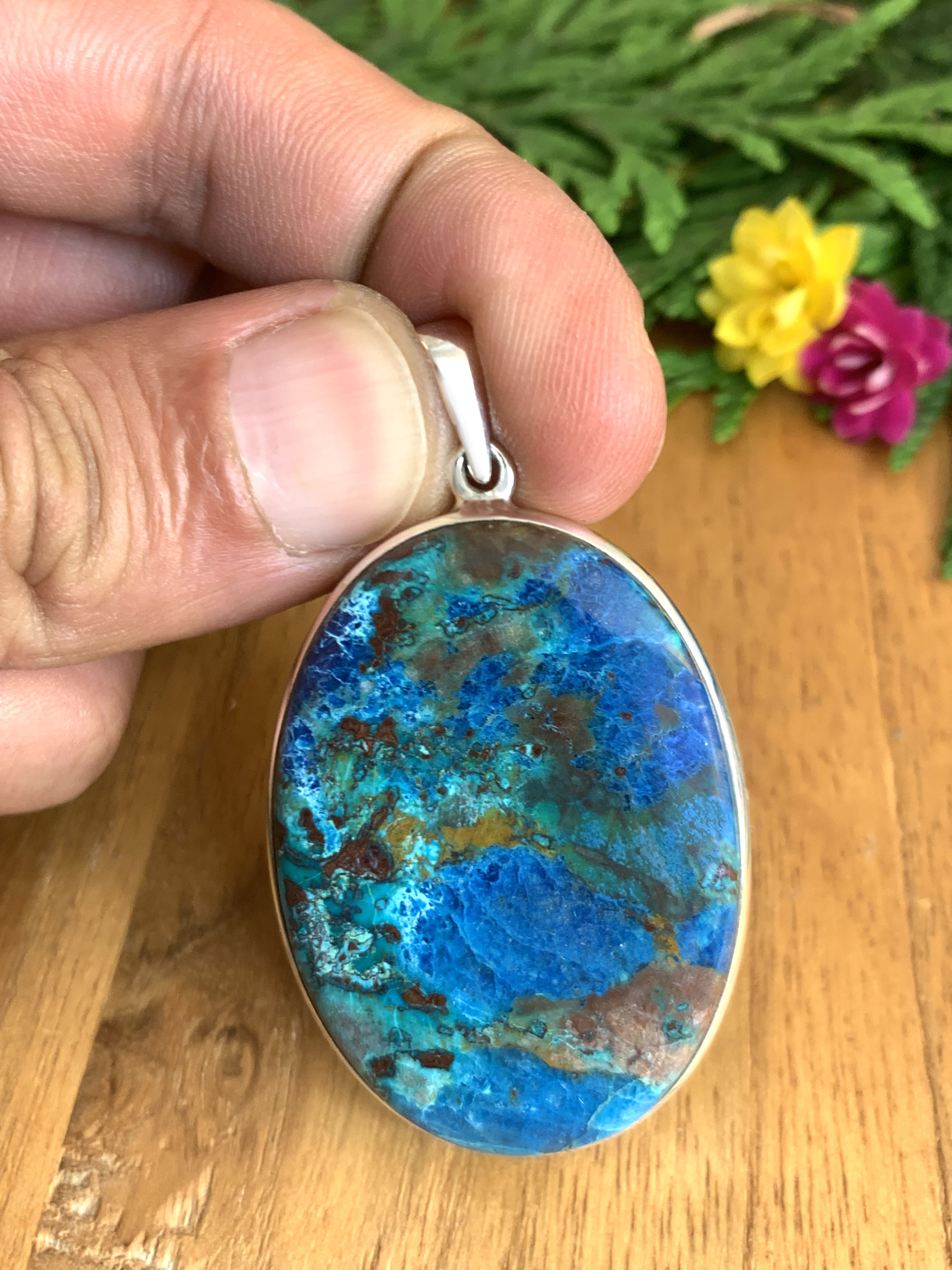 shattuckite-anhaenger-shattuckite-pendant-ah04660-2 Schattuckit Anhänger
