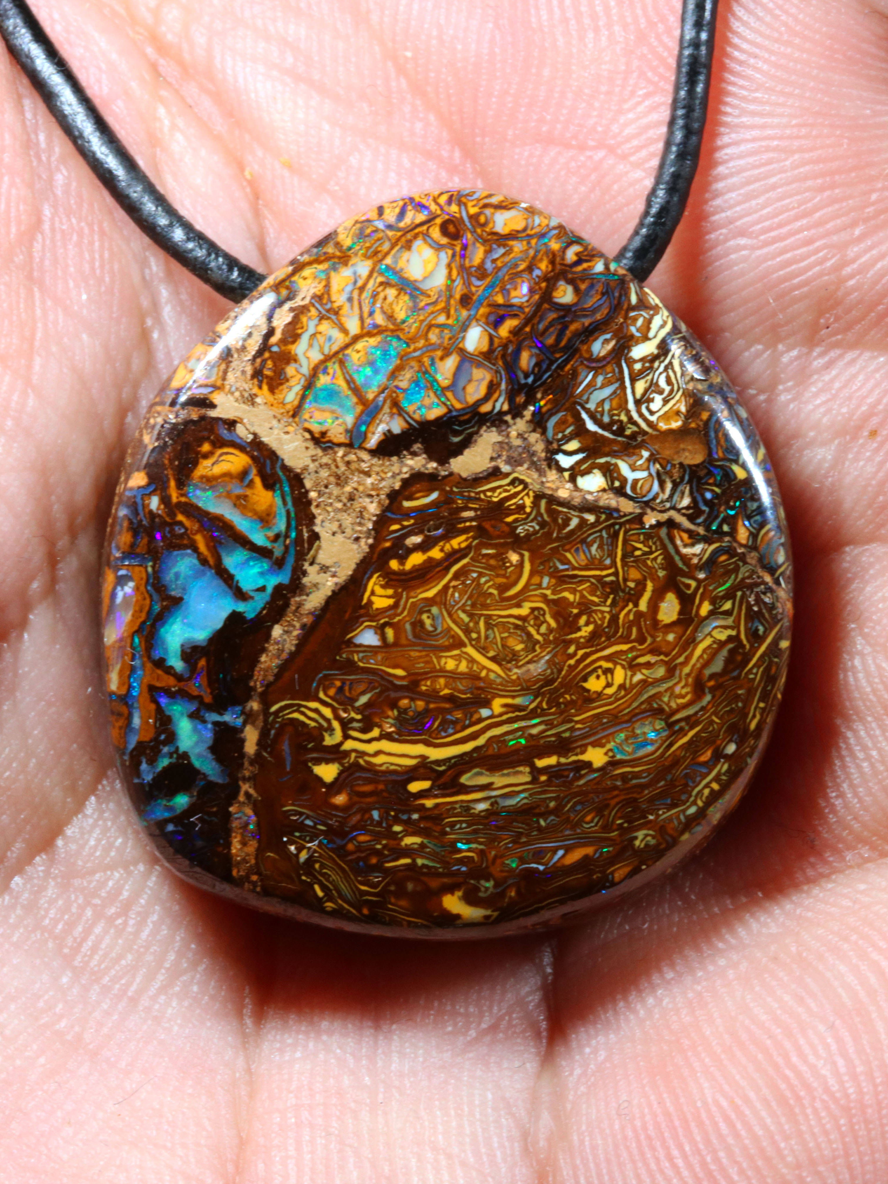 Boulder Opal Anhänger 