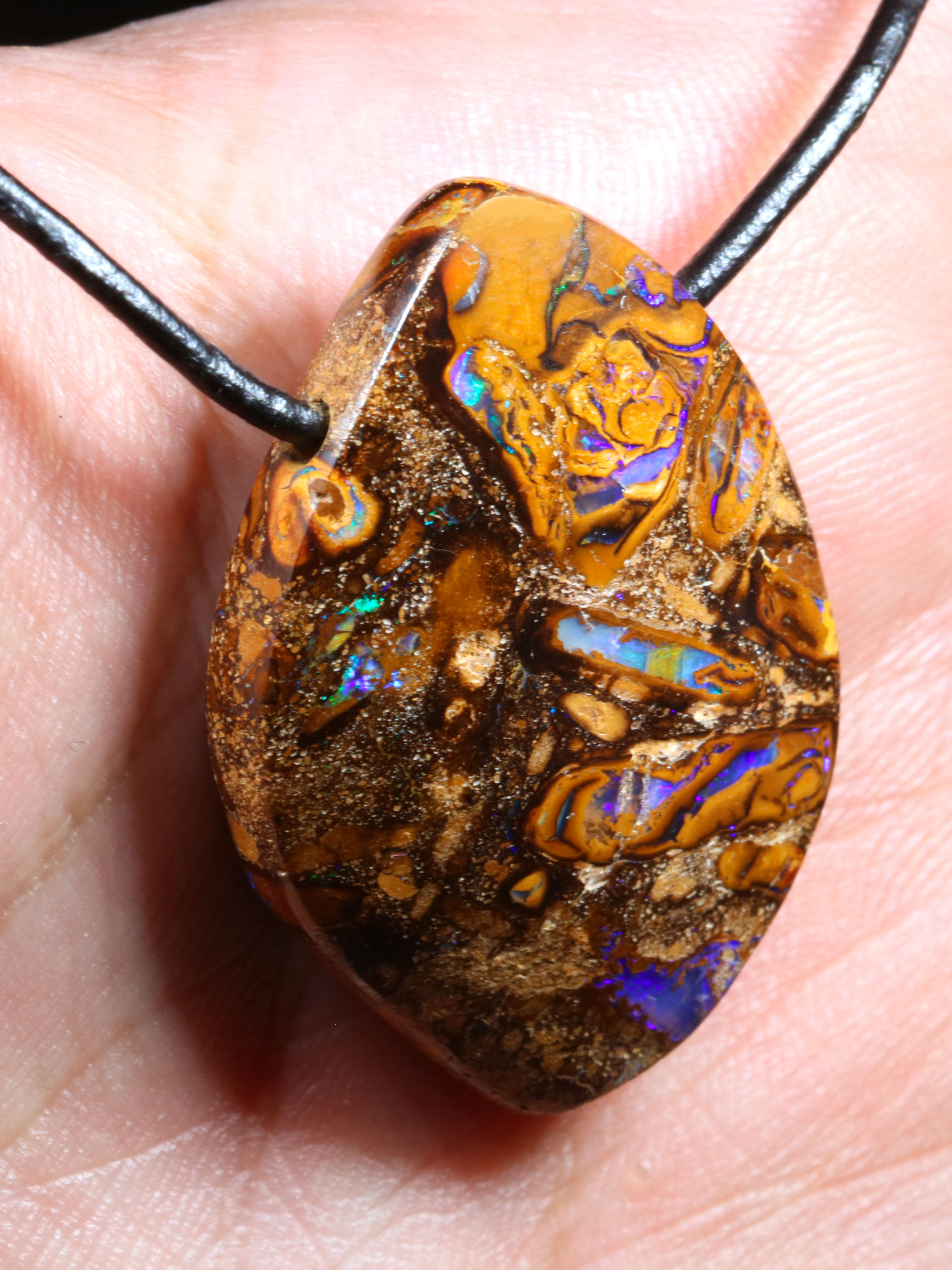 Boulder Opal Anhänger 