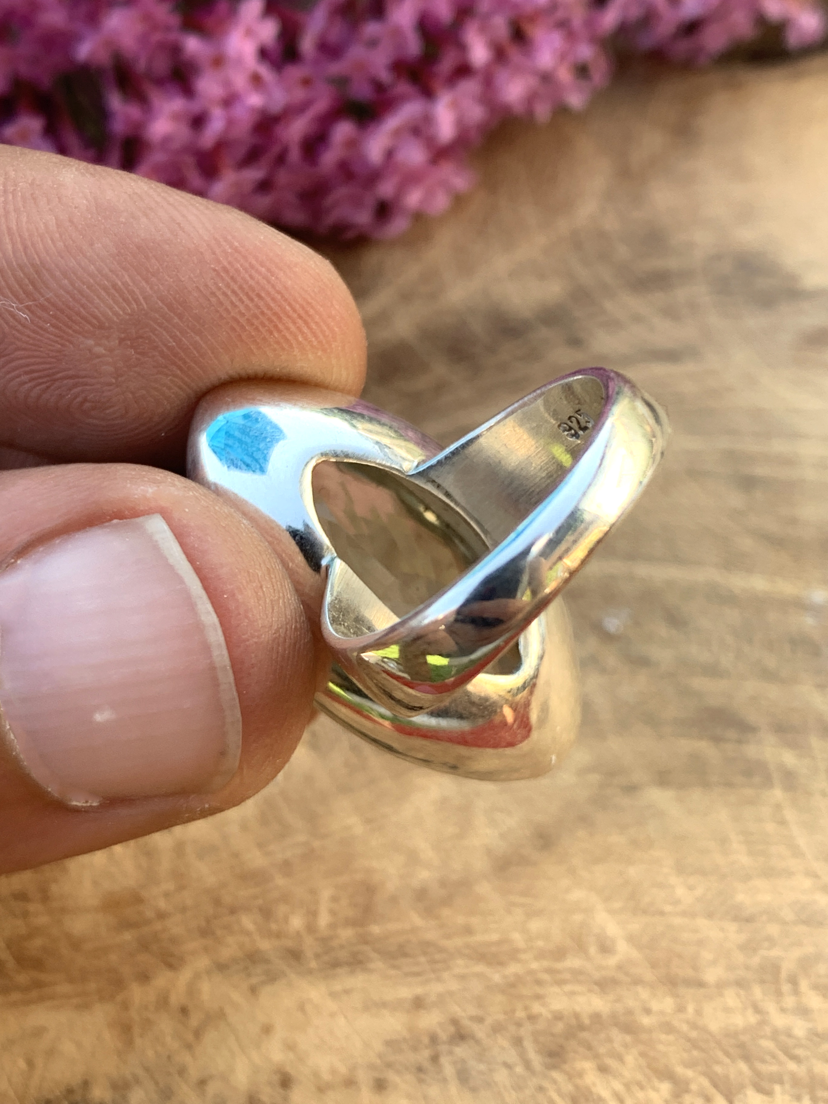 Prasiolith Ring - 52,5