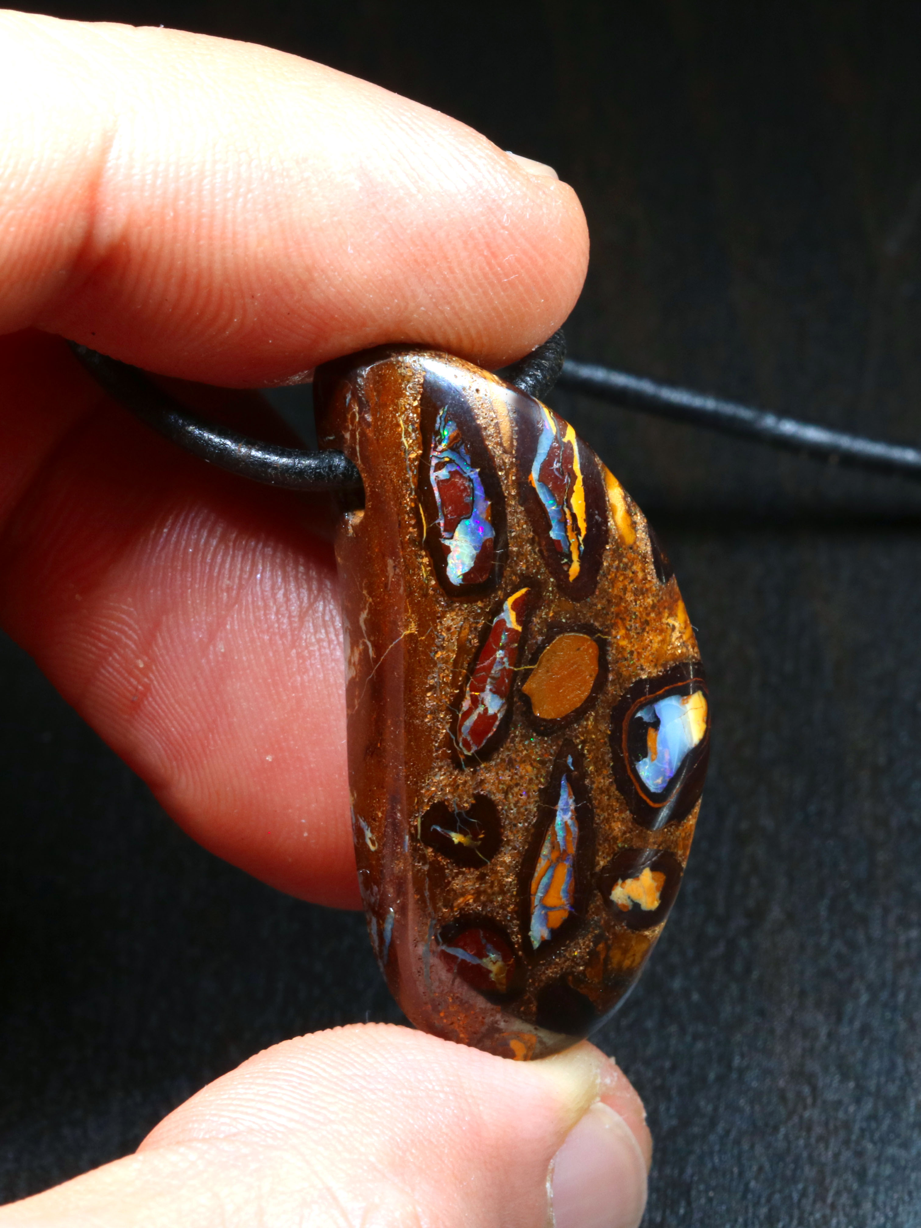 Boulder Opal Anhänger 
