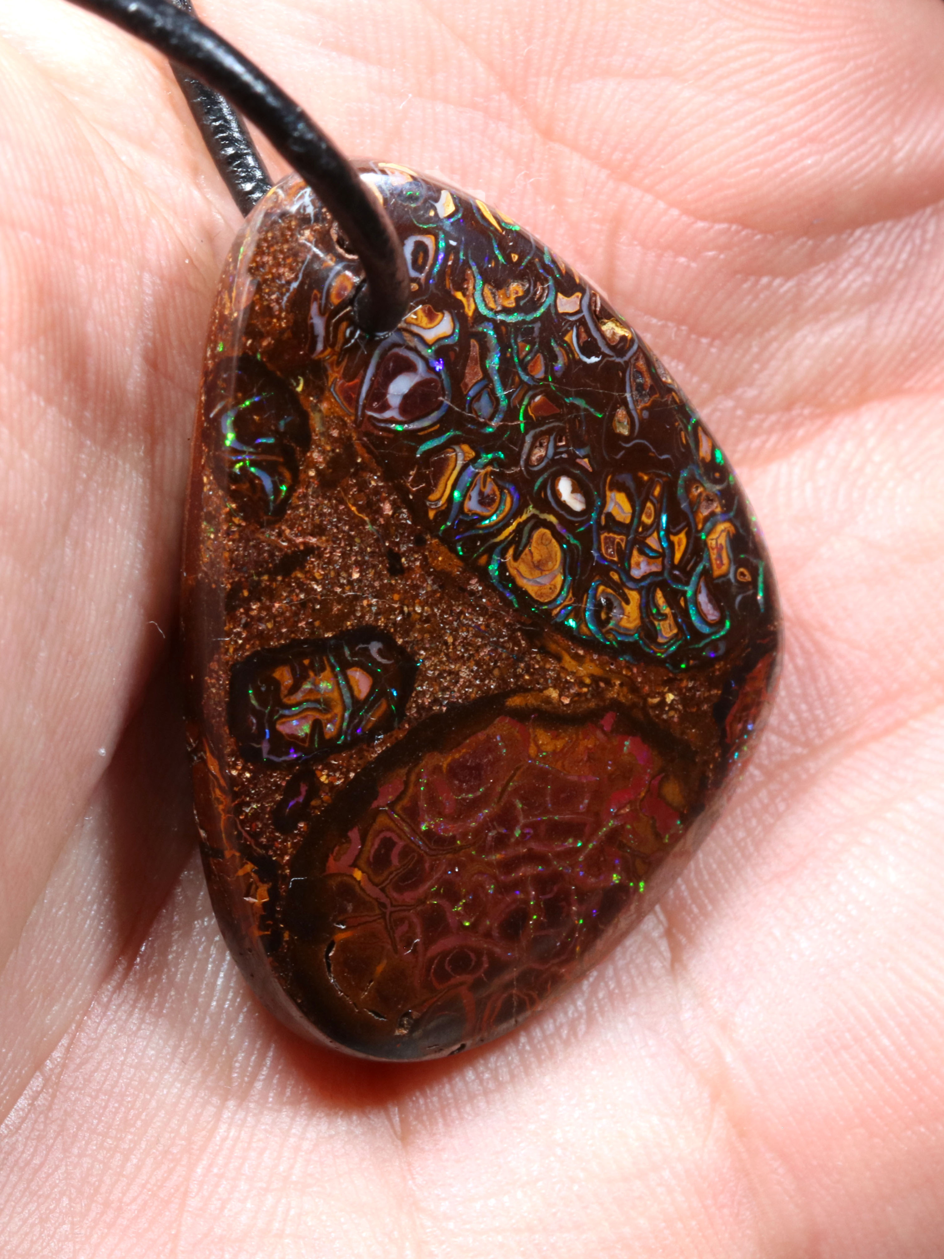 Boulder Opal Anhänger 