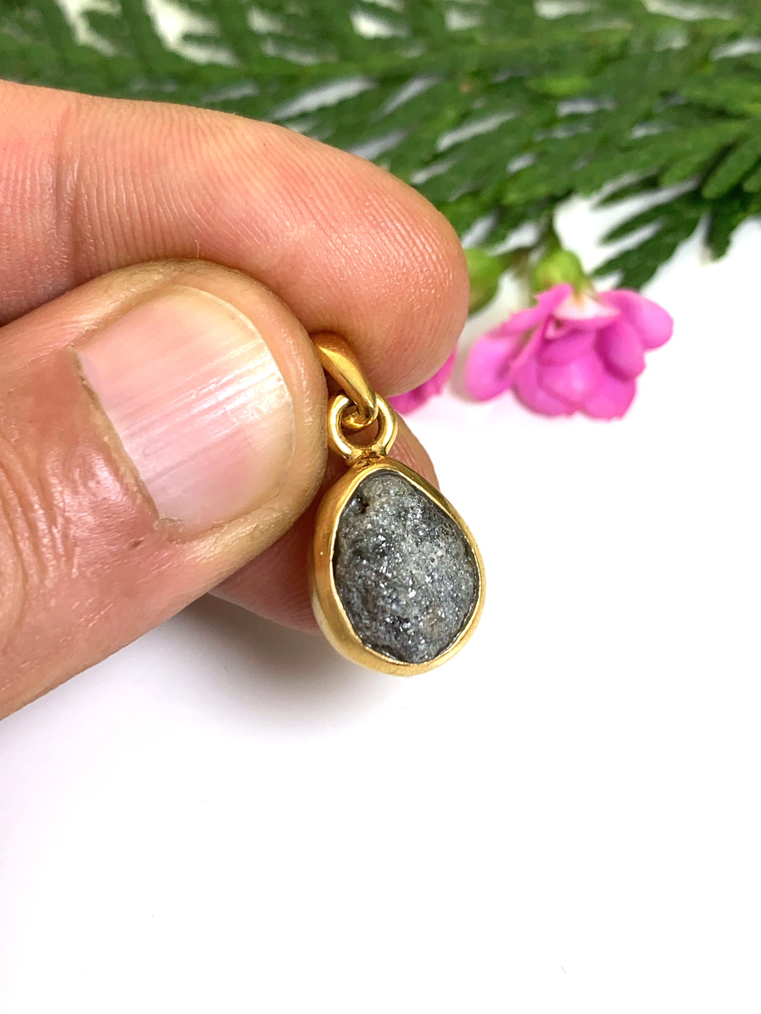 Rohdiamant Anhänger