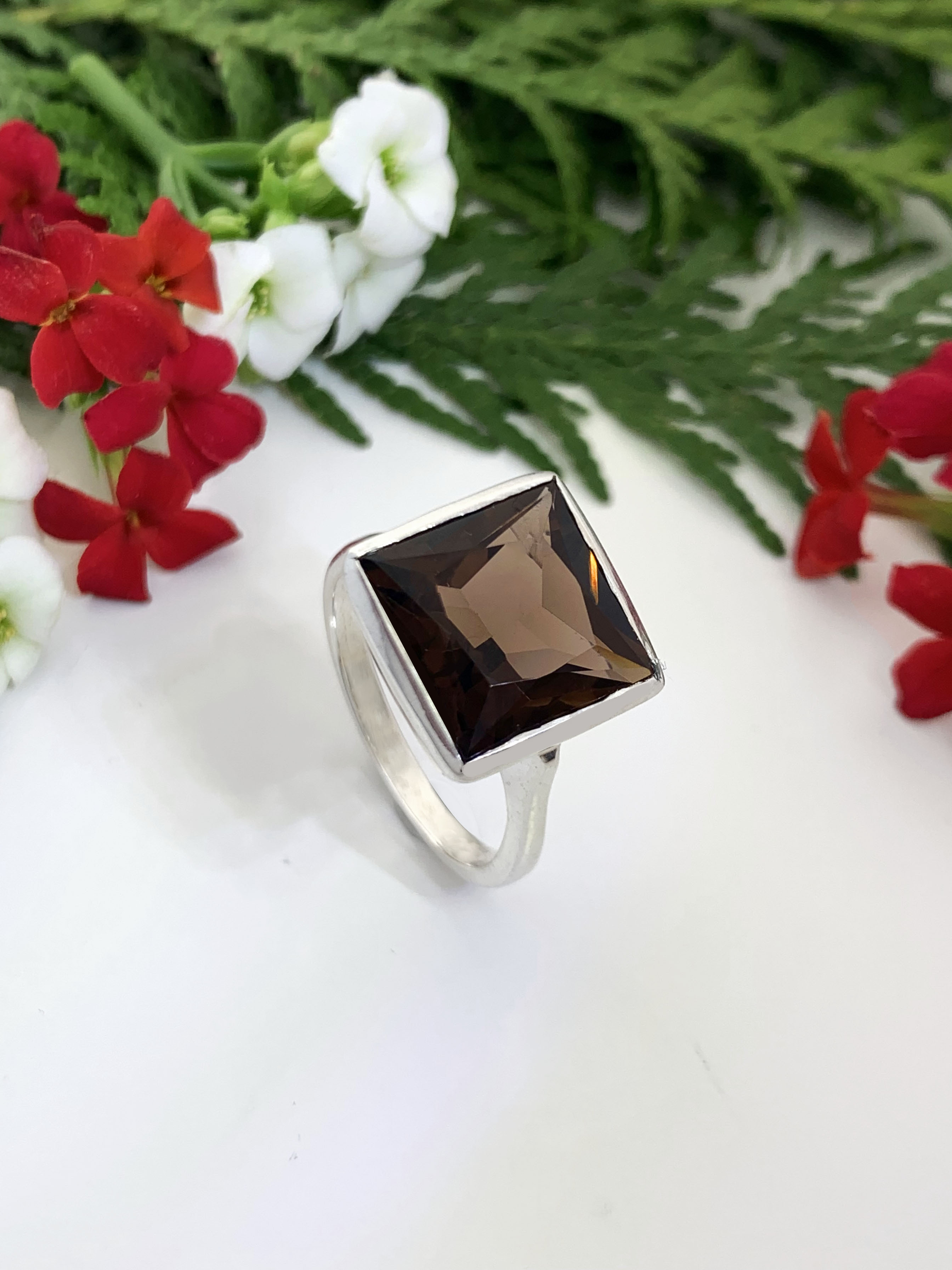 Rauchquarz Ring