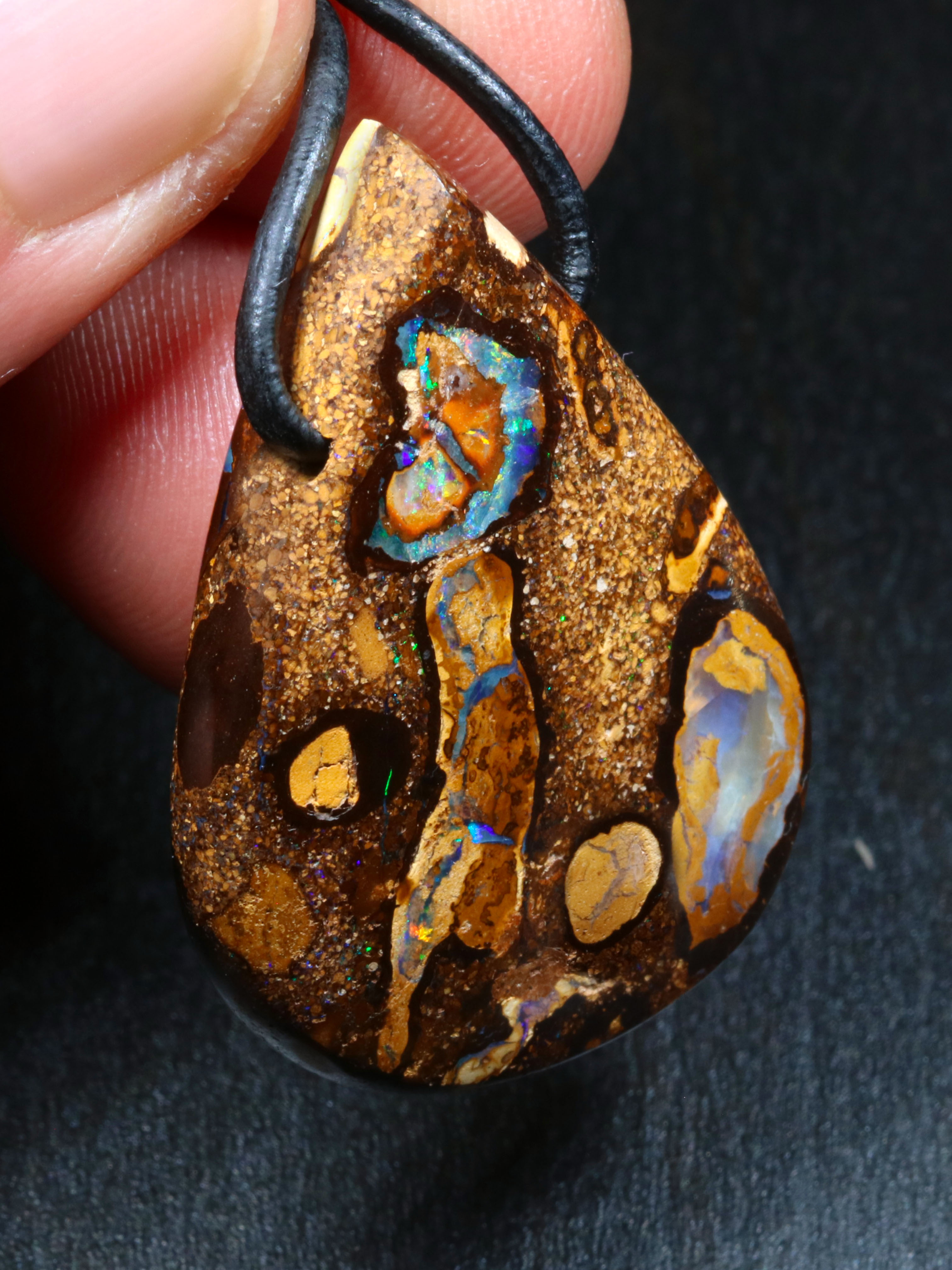 Boulder Opal Anhänger 