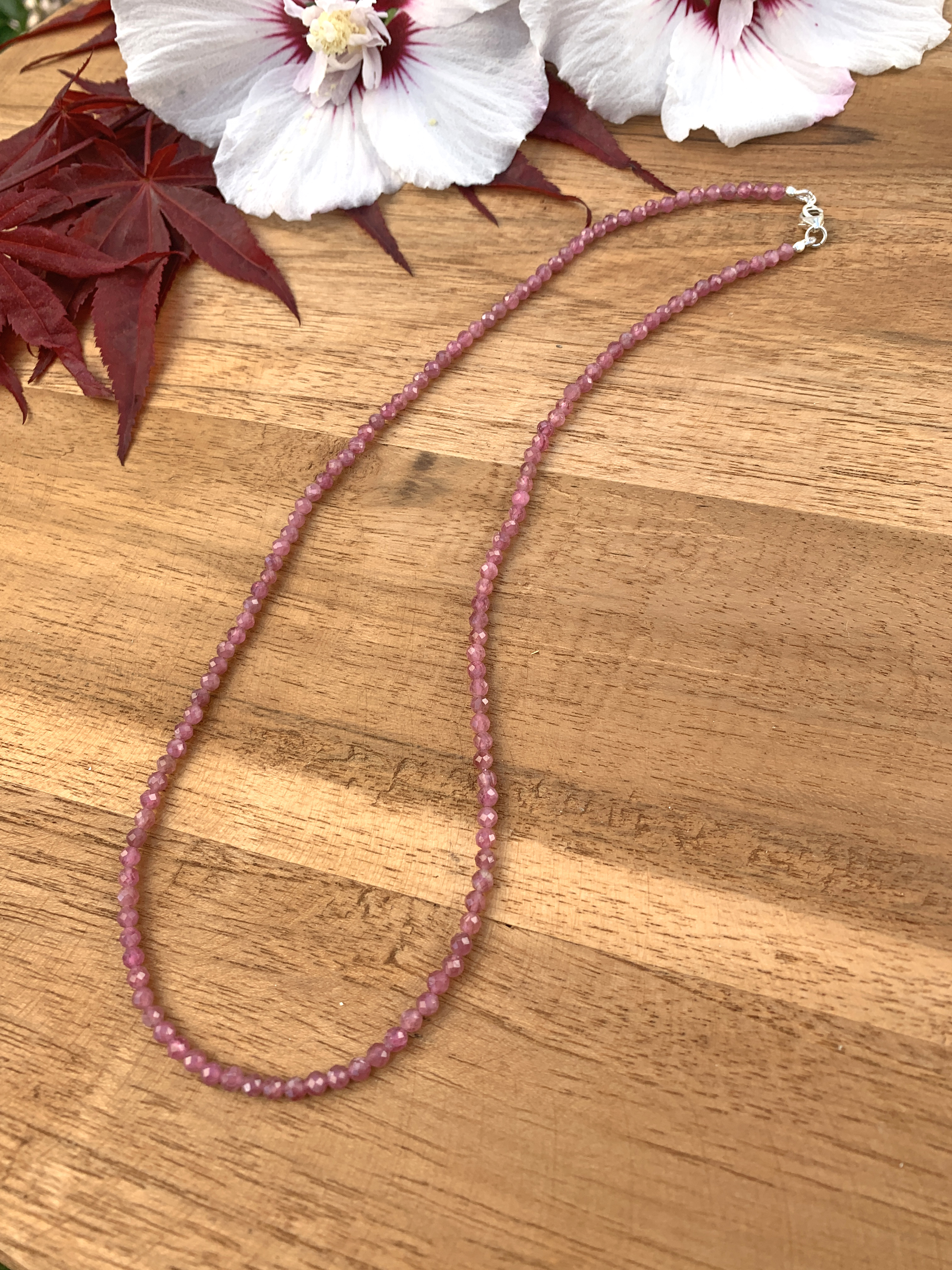 Pink Turmalin Kette