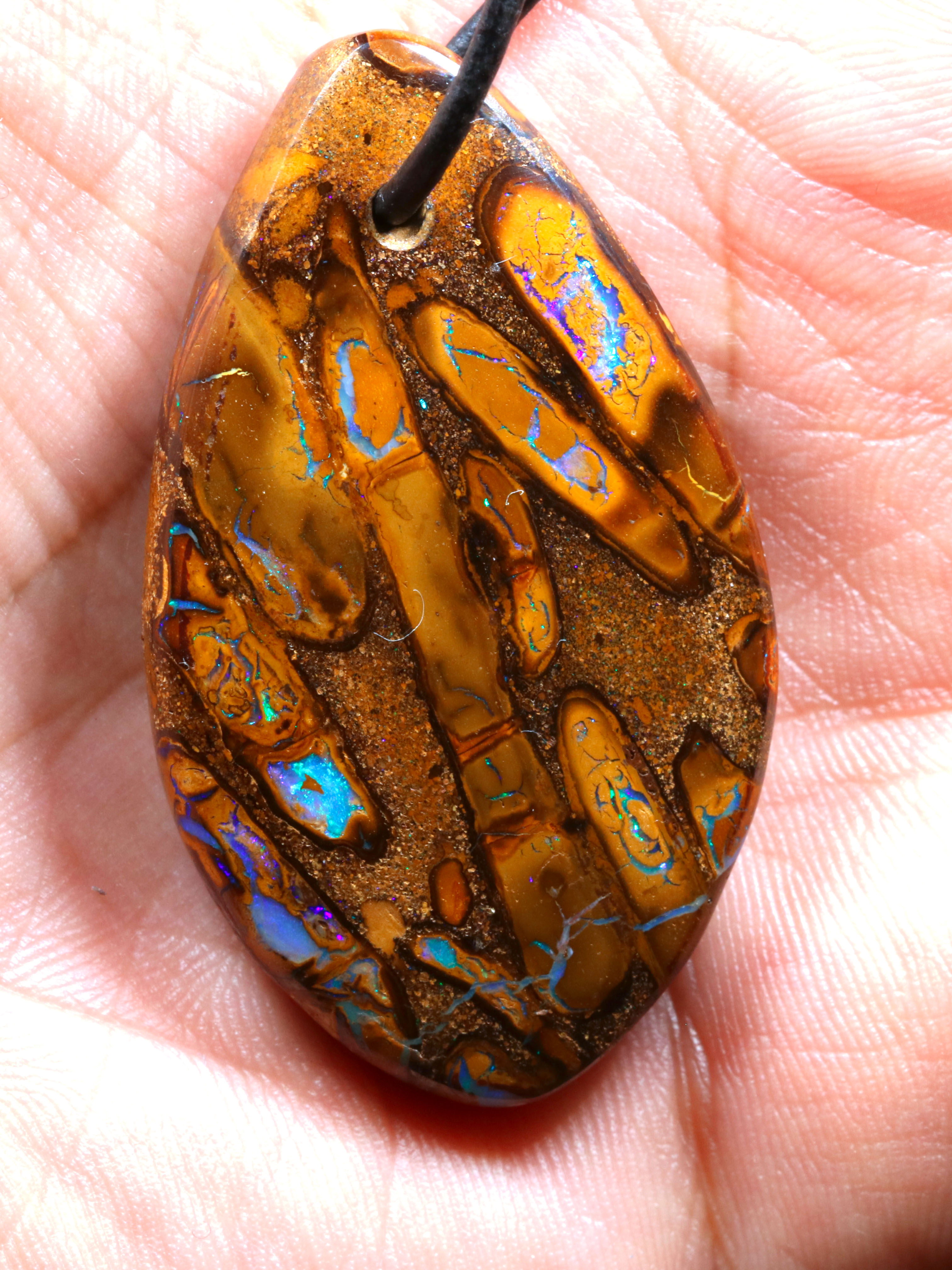 Boulder Opal Anhänger 