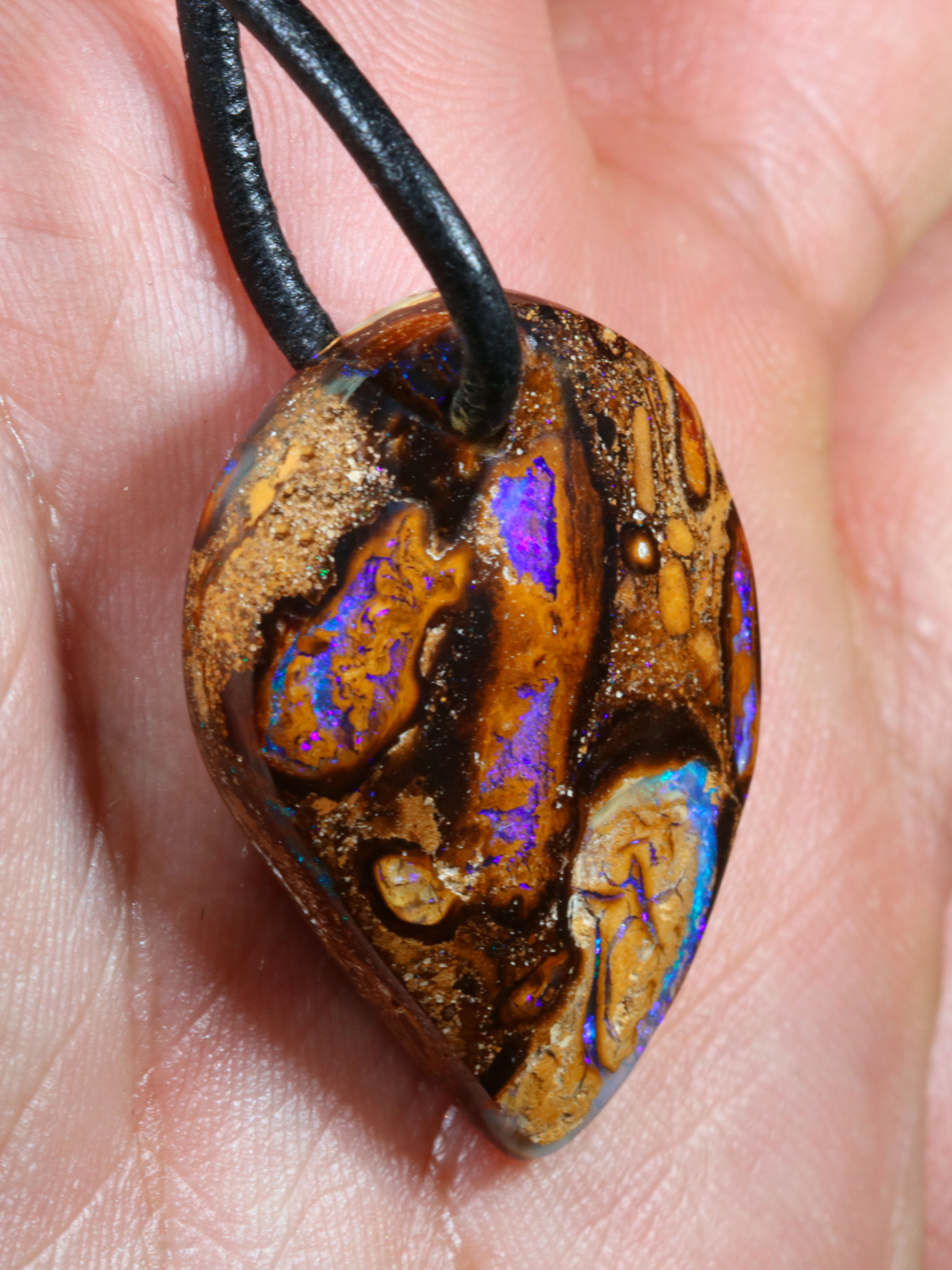 Boulder Opal Pendant