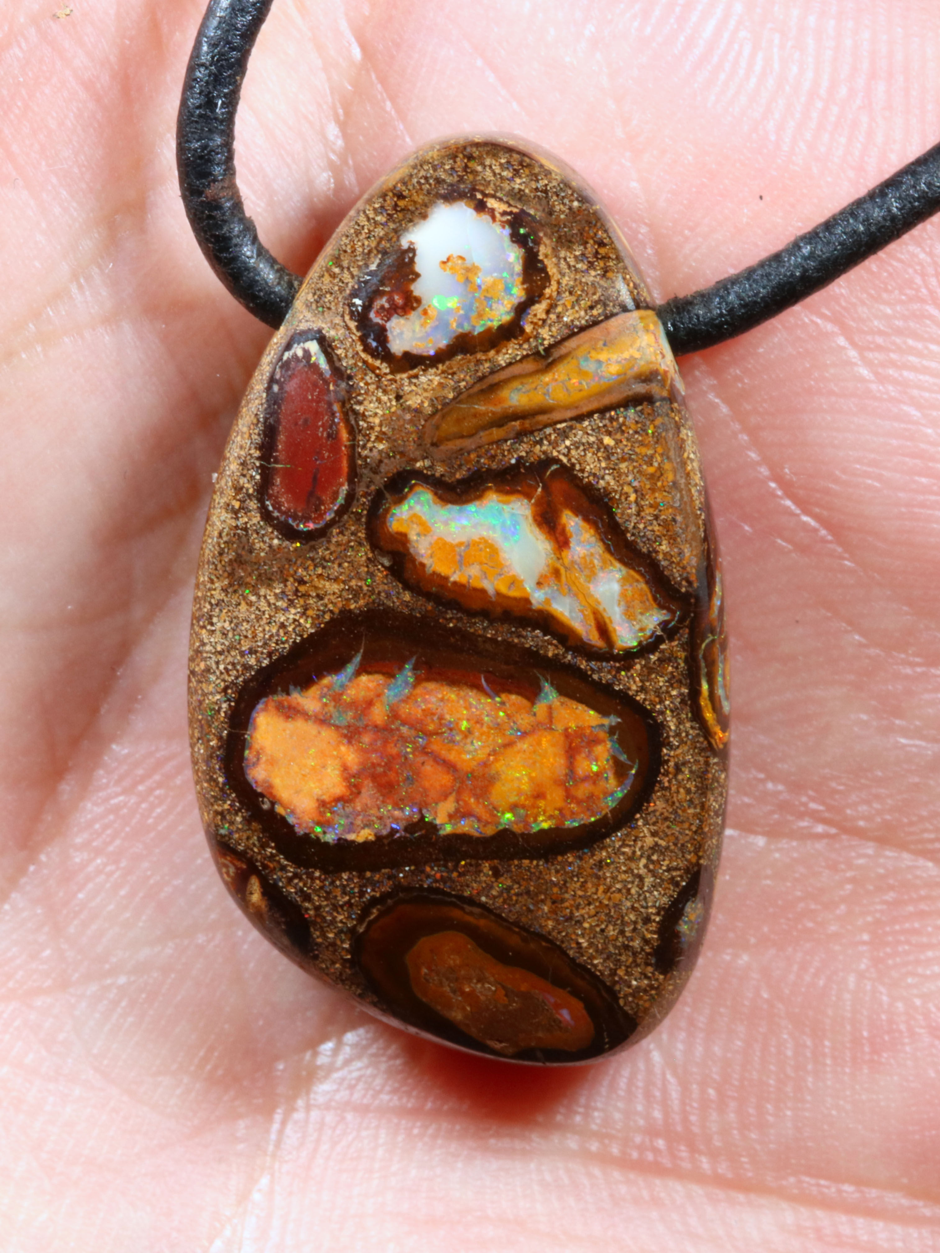 Boulder Opal Anhänger 