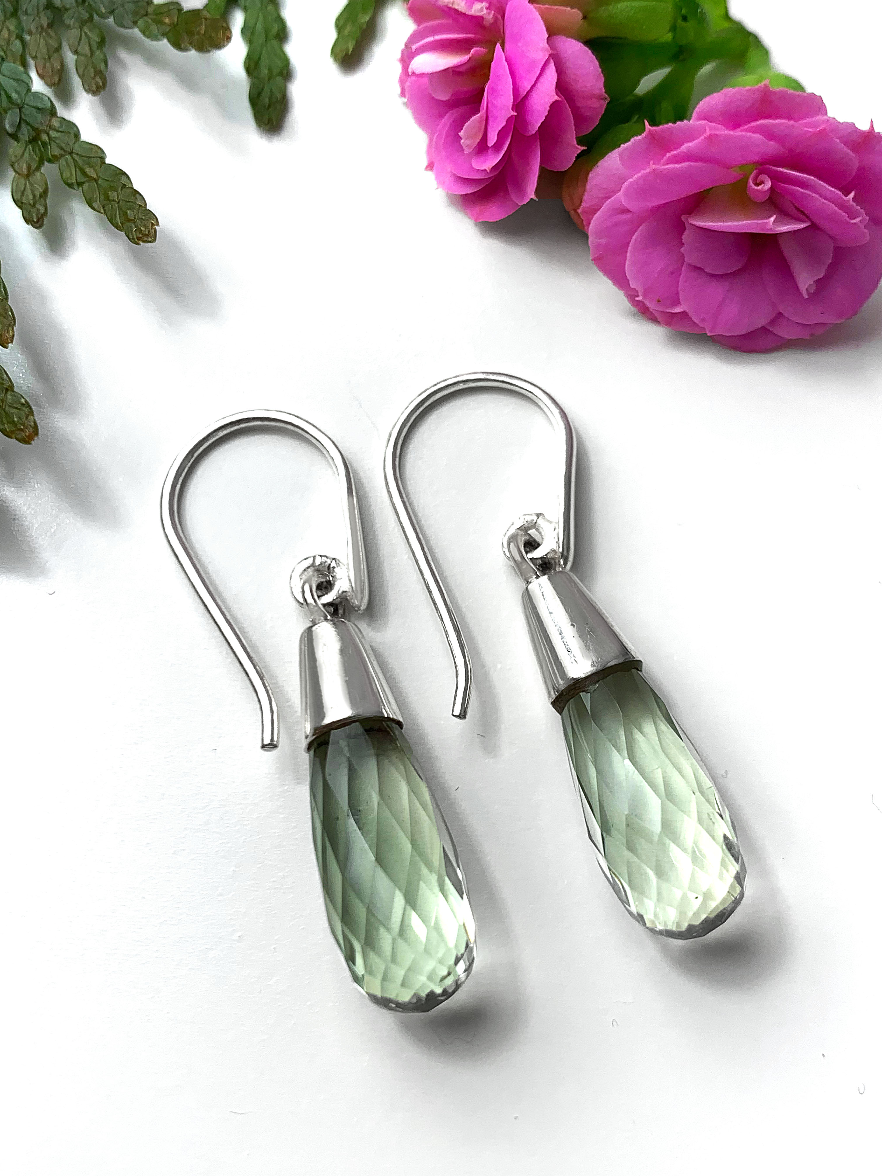 prasiolith-ohrhaenger-green-amethyst-earrings-ohr00876 Prasiolith Ohrhänger