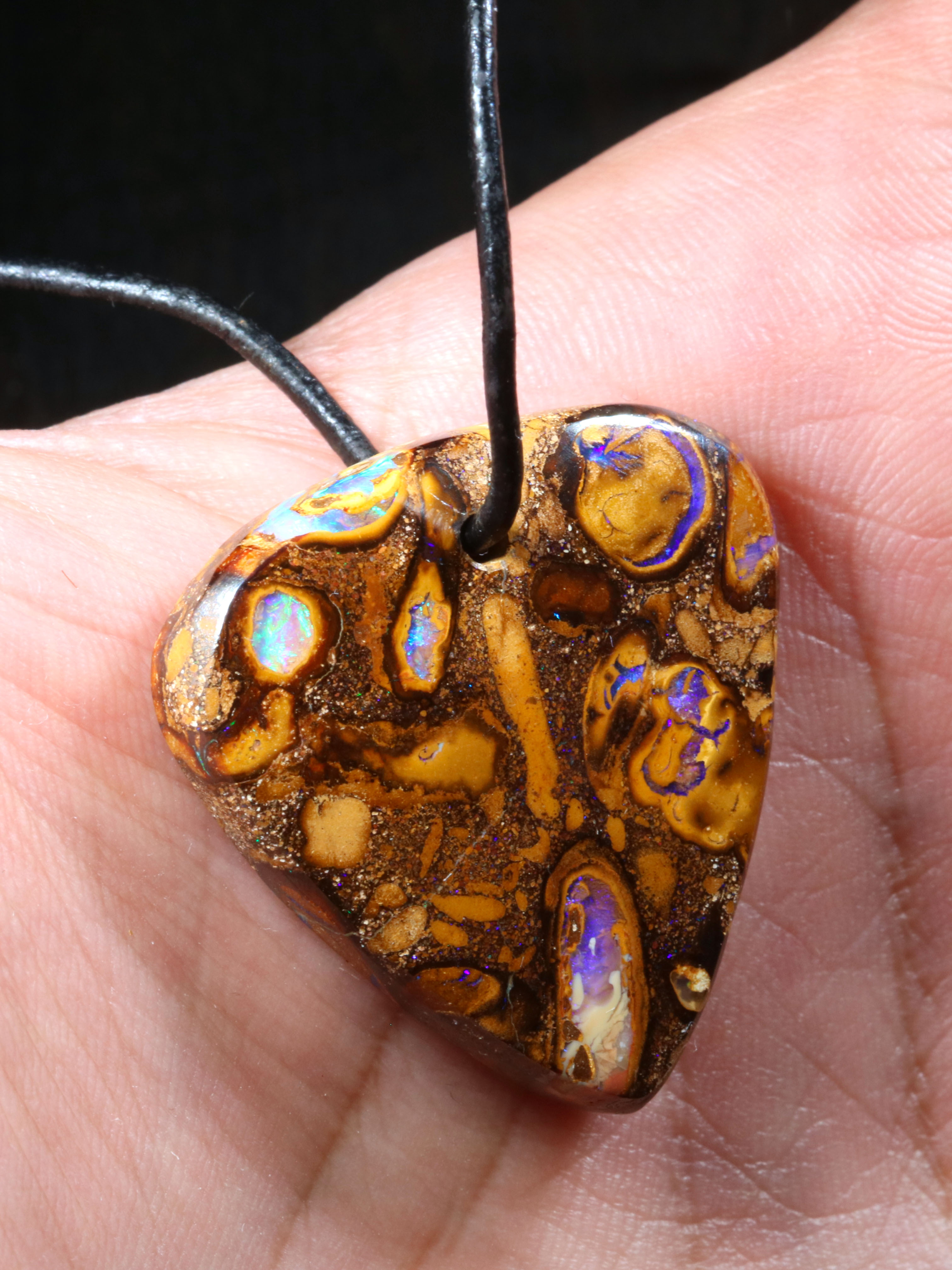 Boulder Opal Anhänger 