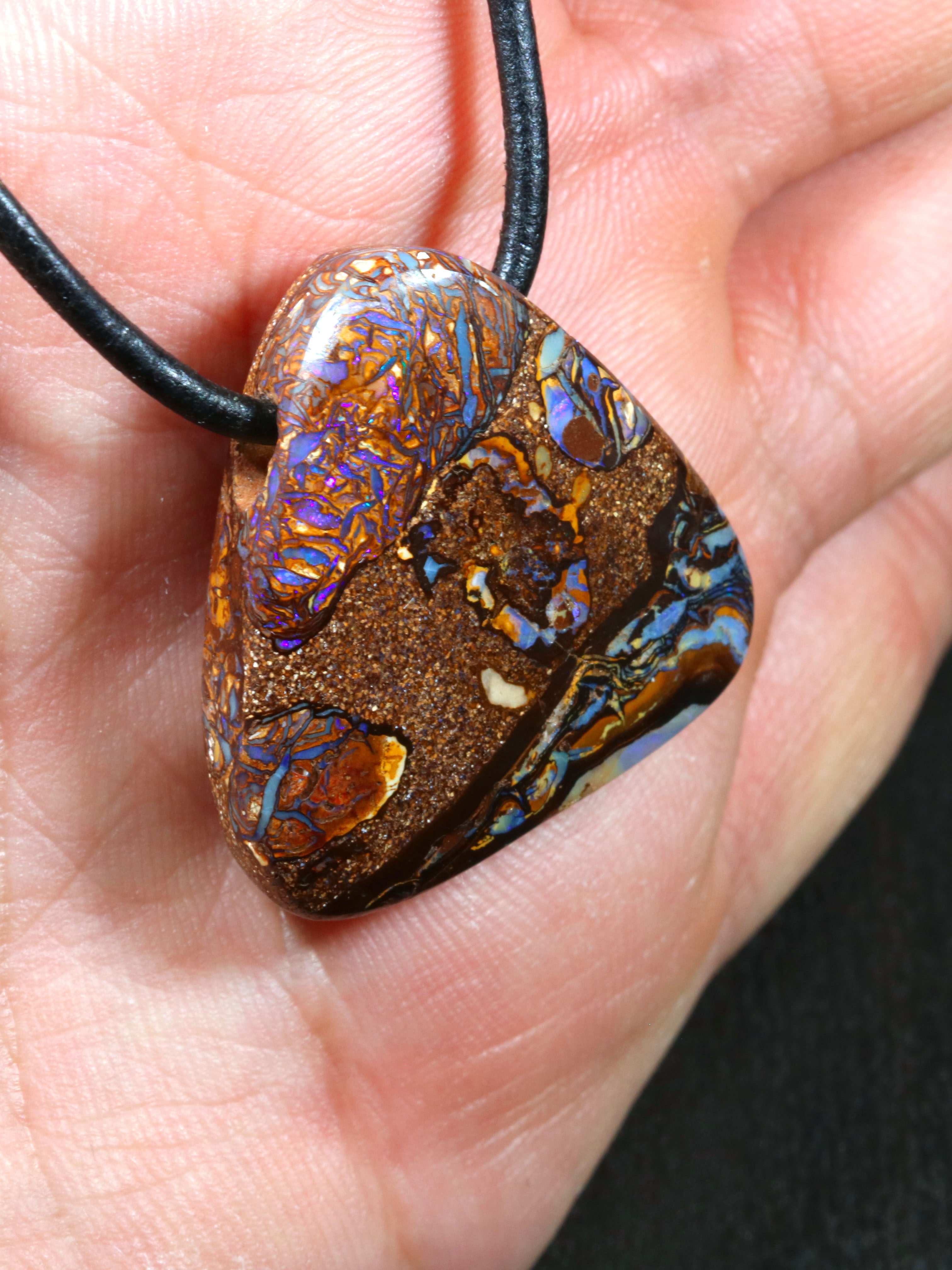 Boulder Opal Anhänger 