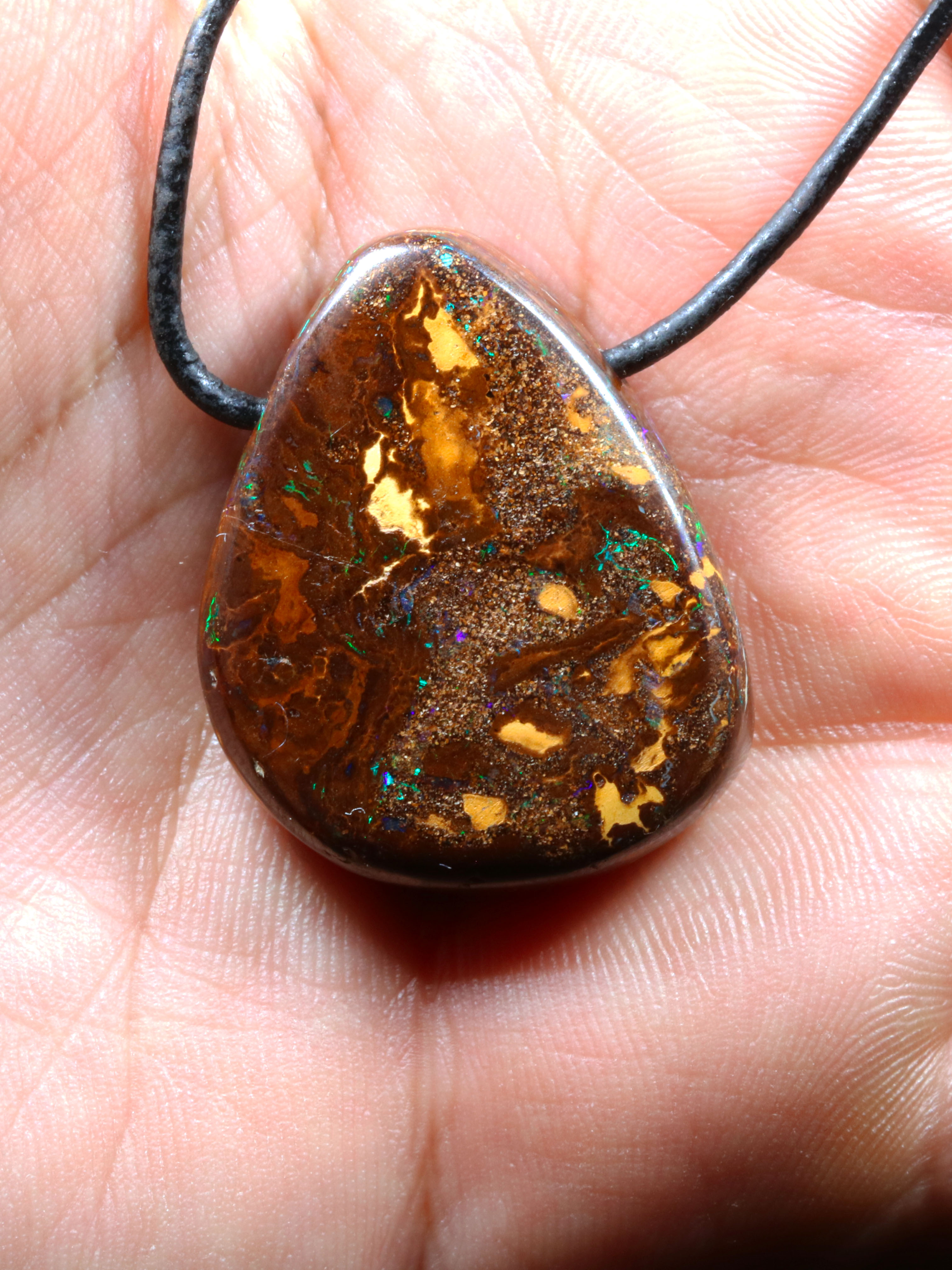 Boulder Opal Anhänger 