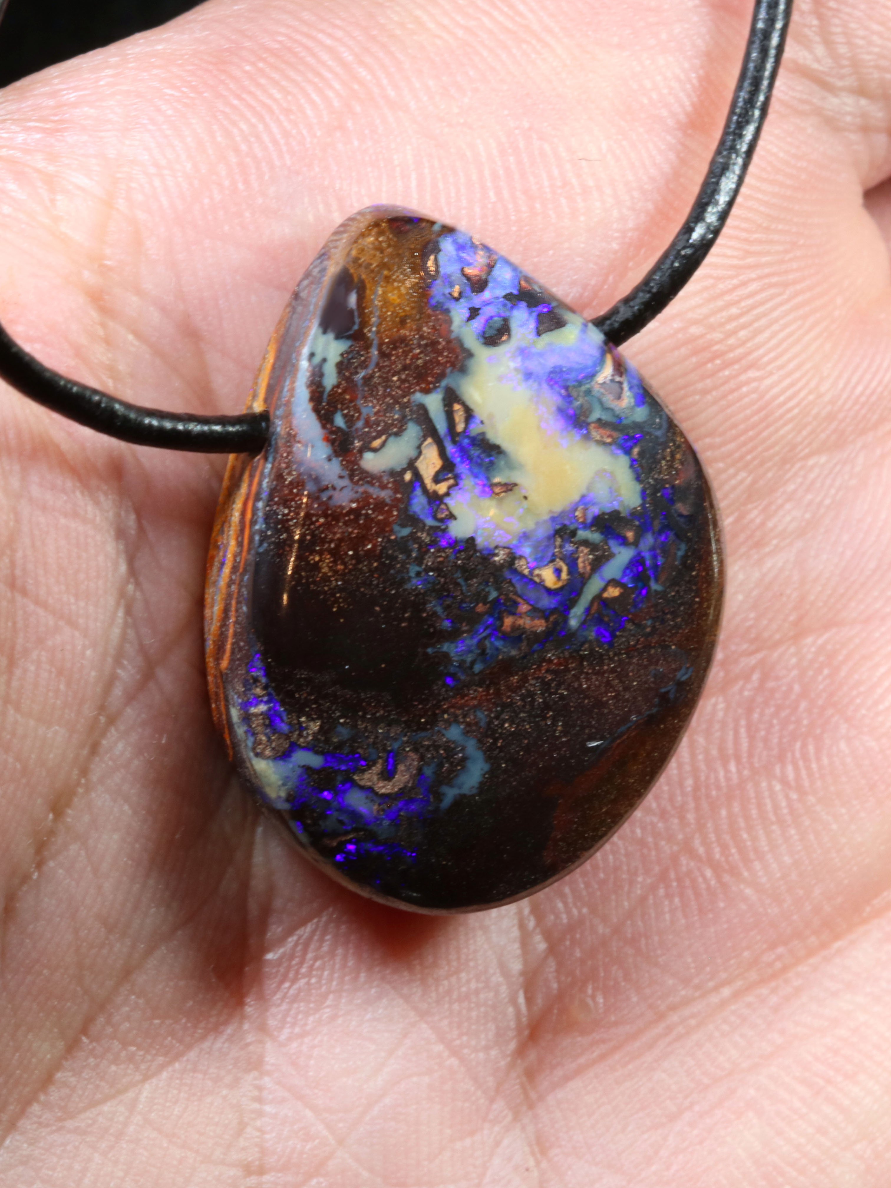 Boulder Opal Anhänger 